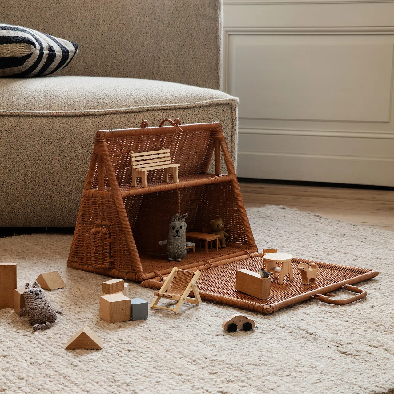 Braided A-House dockhus