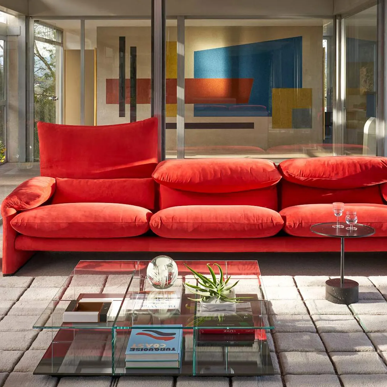 Mex Square Low soffbord 109 x 109 cm