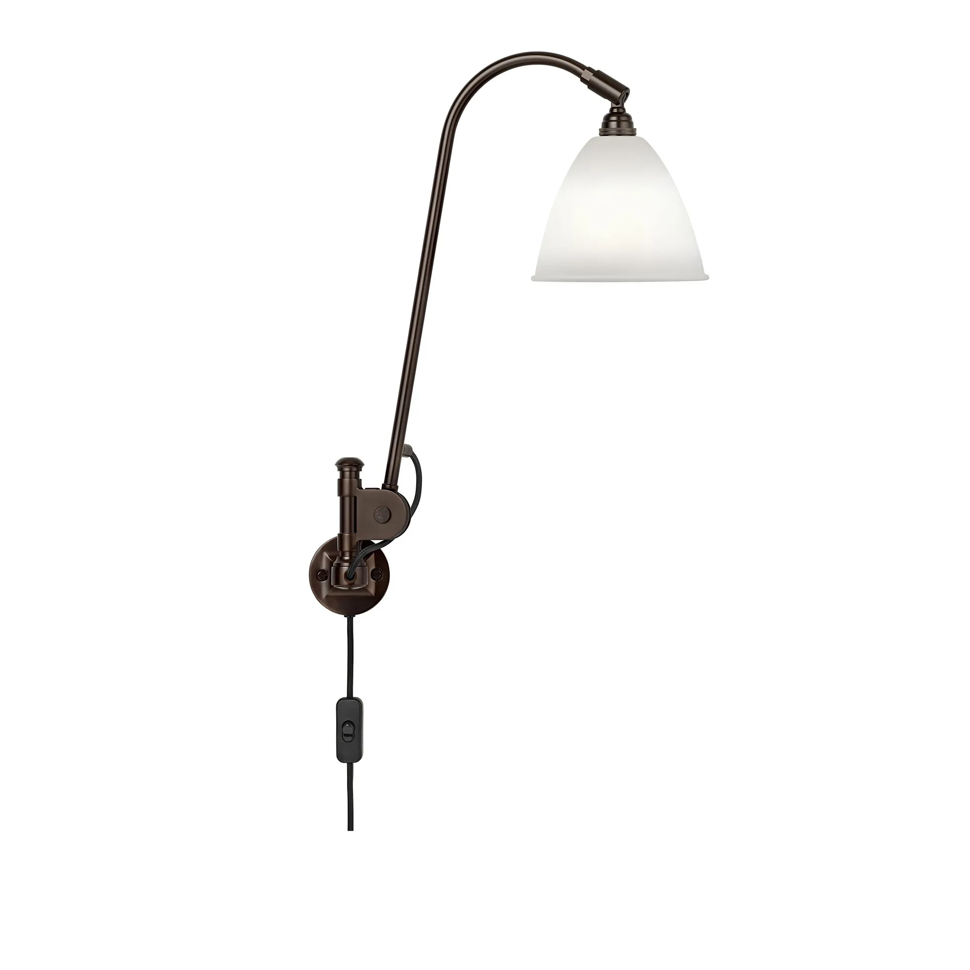 Bestlite BL6 vägglampa svart mässing - 1