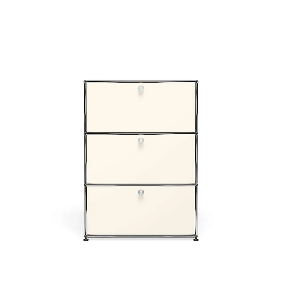 USM Haller 82 Shelving, Pure White