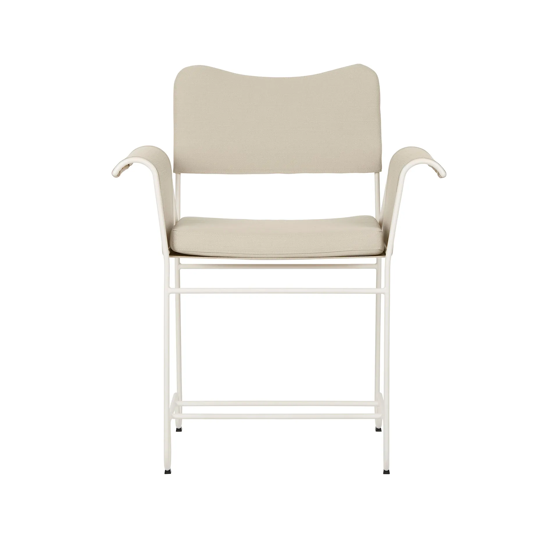 Tropique Dining Chair, Classic White Semi Matt Base - Gubi - Mathieu Matégot - NO GA