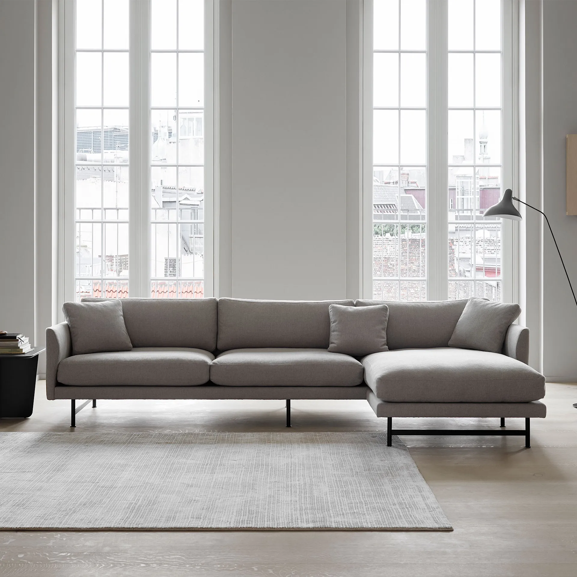 Calmo 3 Seater Chaise - Fredericia Furniture - NO GA