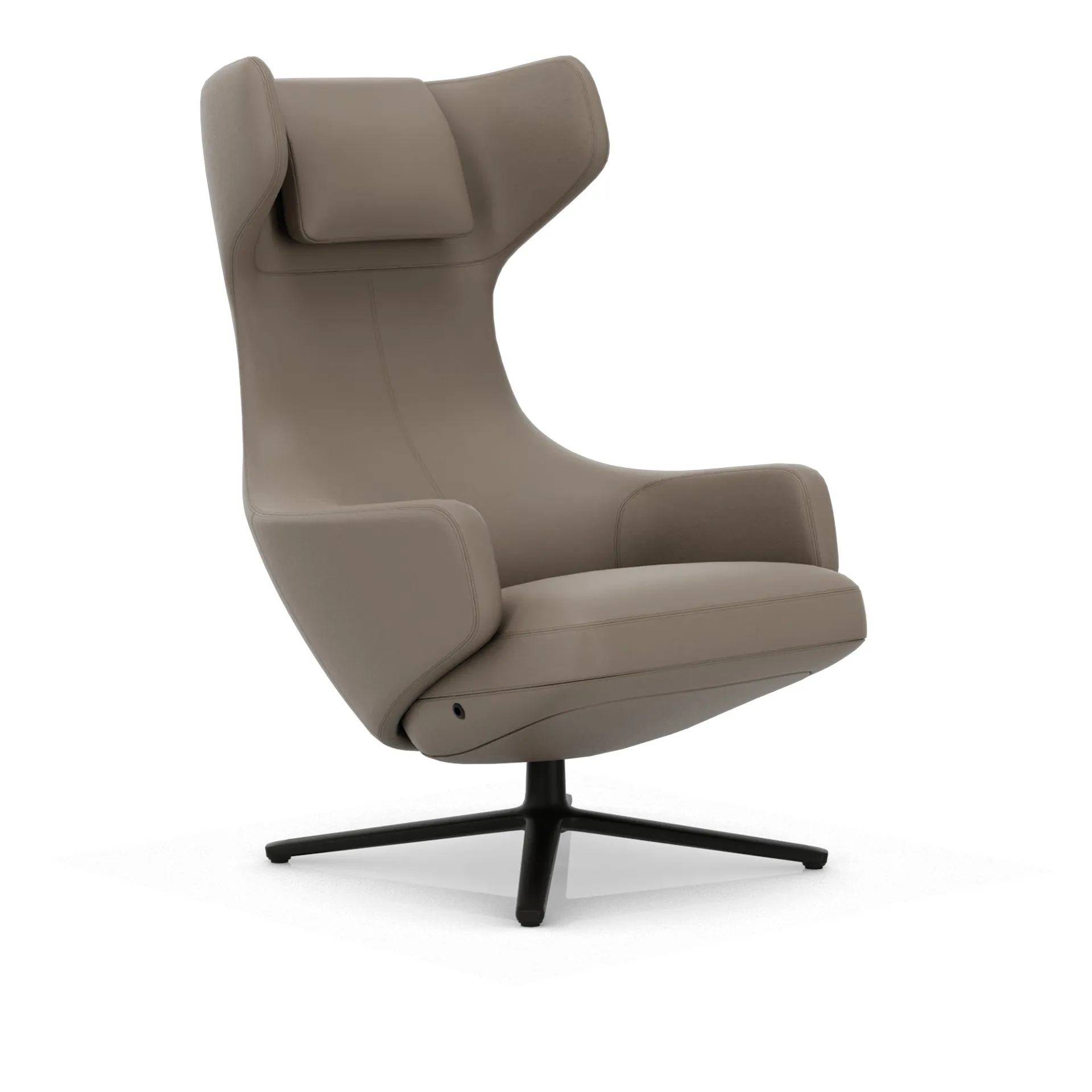 Grand Repos fåtölj Basic Dark - Vitra - Antonio Citterio - NO GA