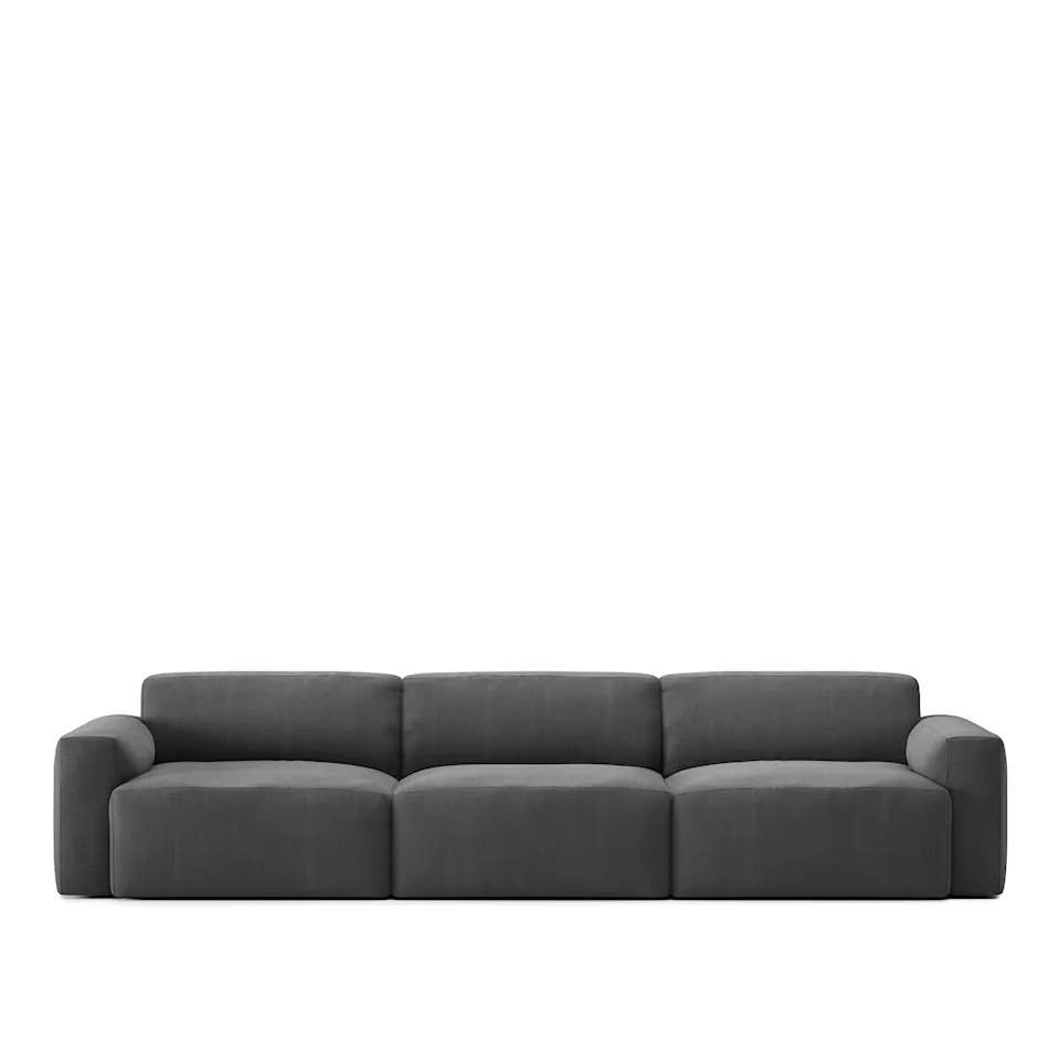 Brick 3-Seater - Shadow Dark Grey