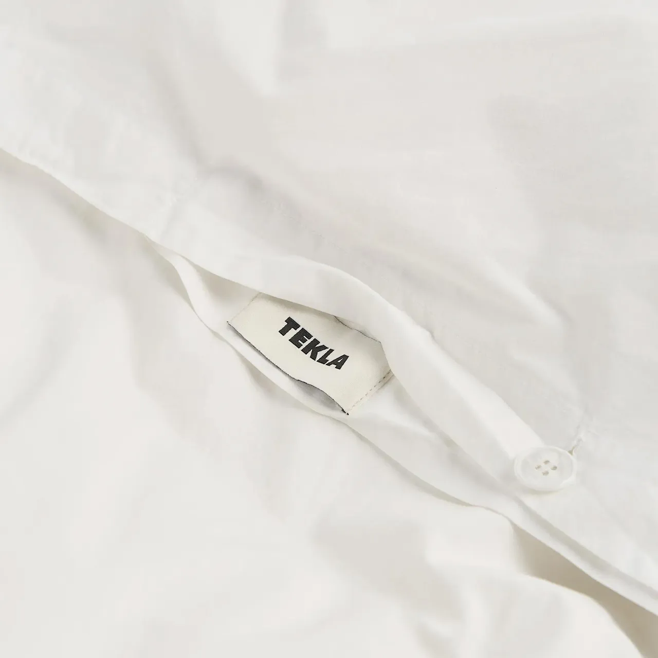 Percale Solid Broken White påslakan