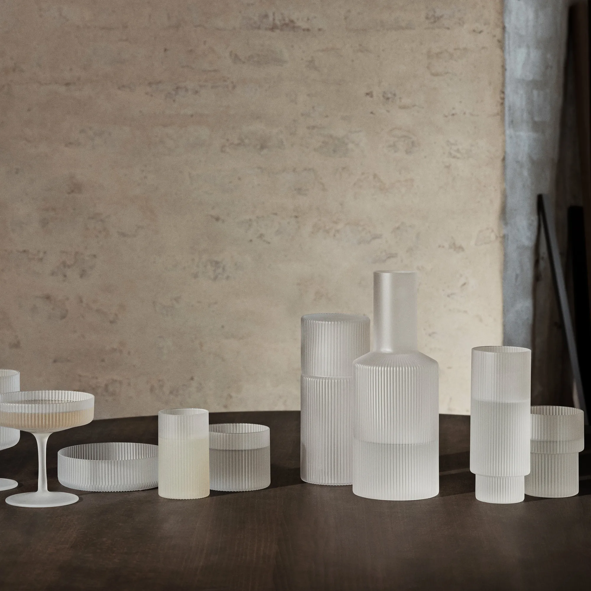 Ripple karaff & dricksglas