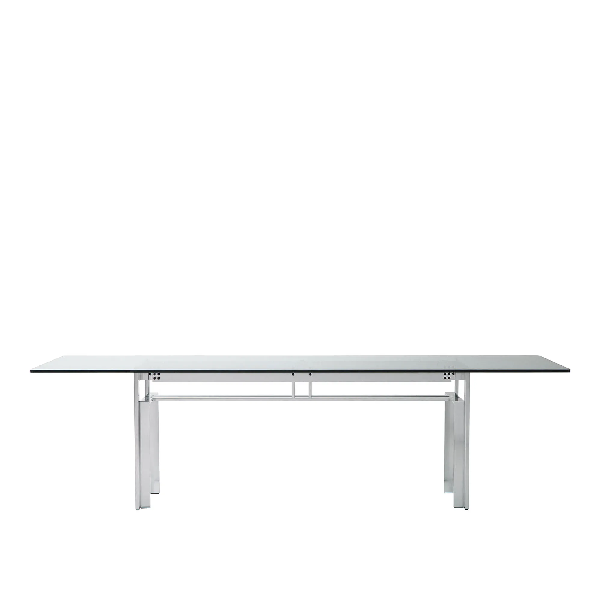 W01 Doge Polished Aluminium Smoked Anthracite Glass - 1