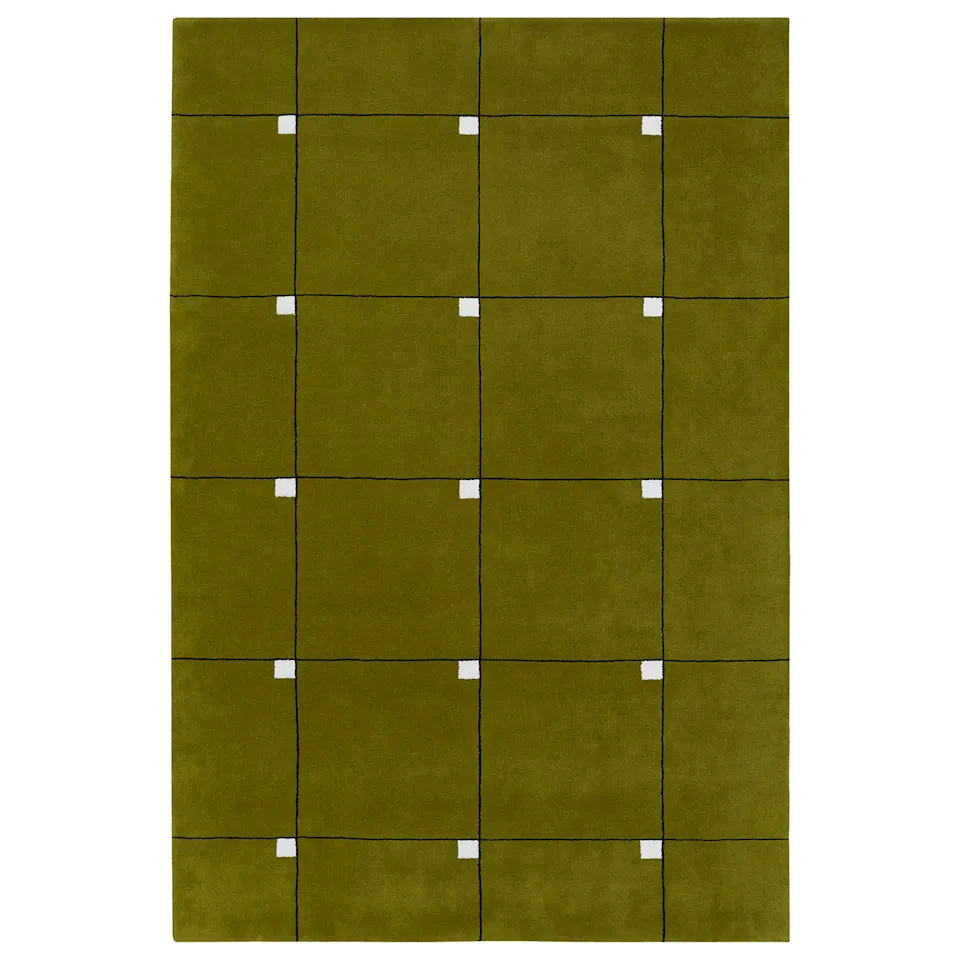 Modern Milano Green ullmatta