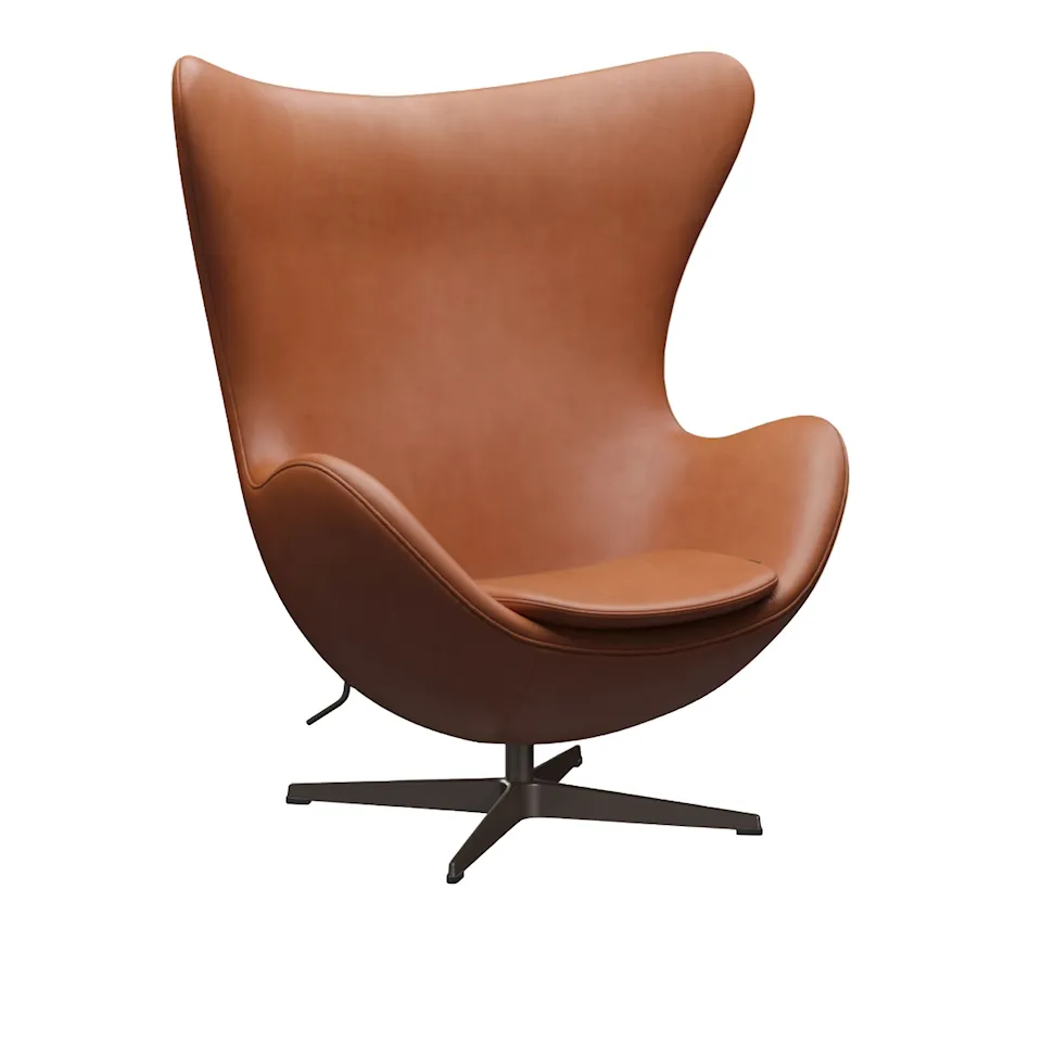 3316 Ägget fåtölj Brown Bronze