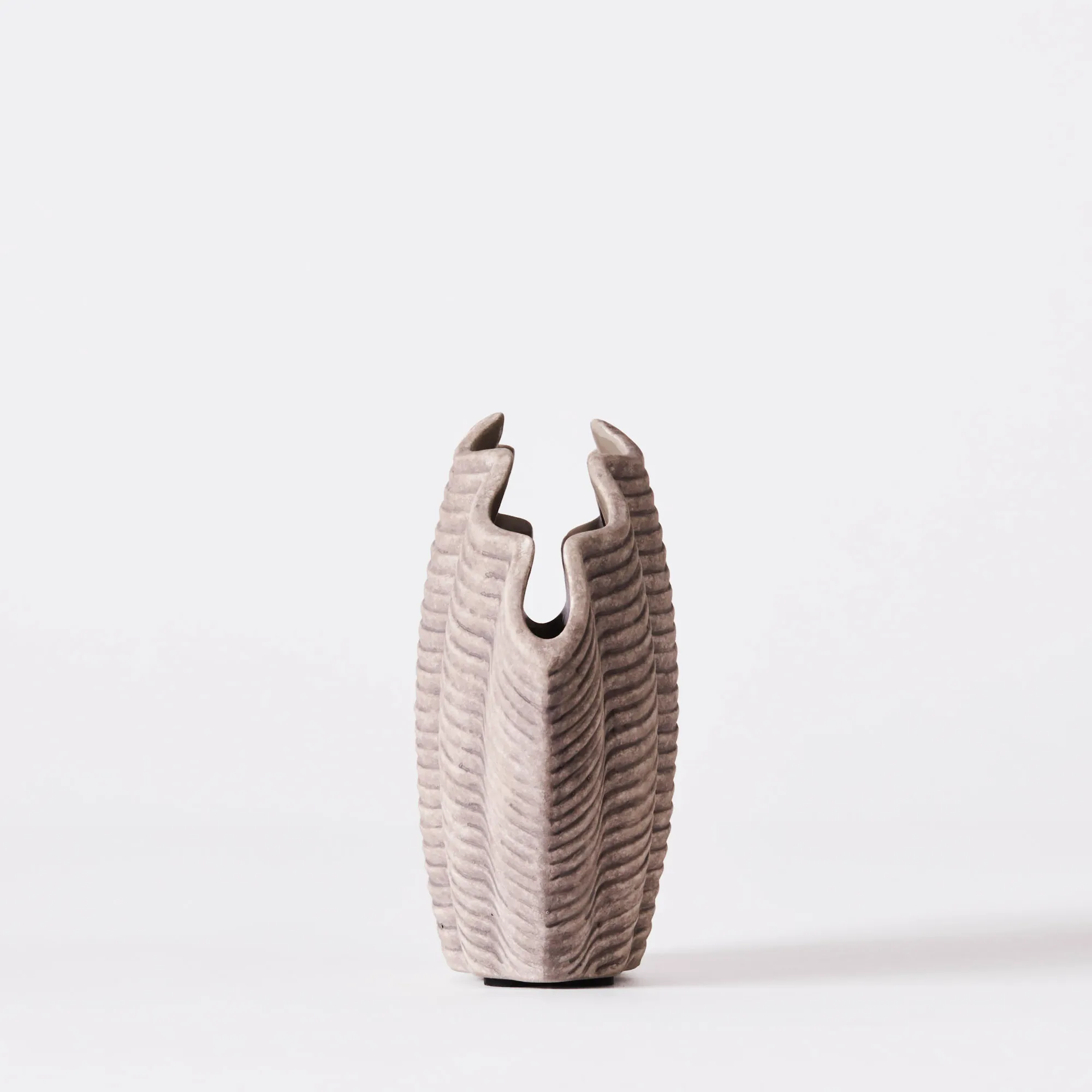 Concha Vase Fluted Medium - 2