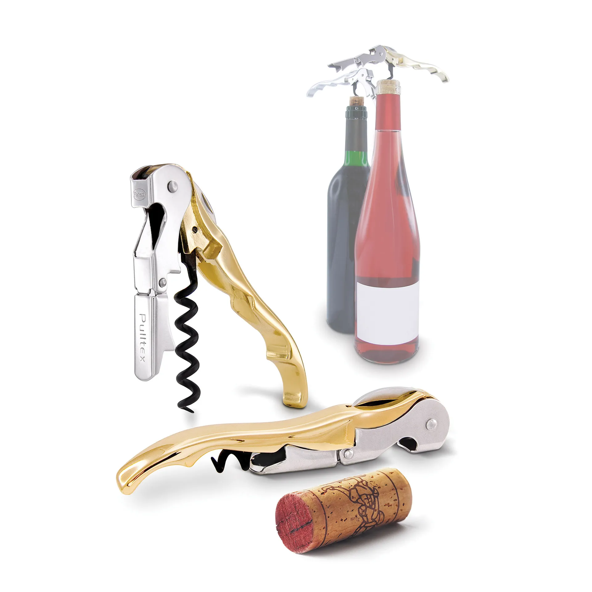 Pulltaps Classic Gold Corkscrew - Pulltex - NO GA