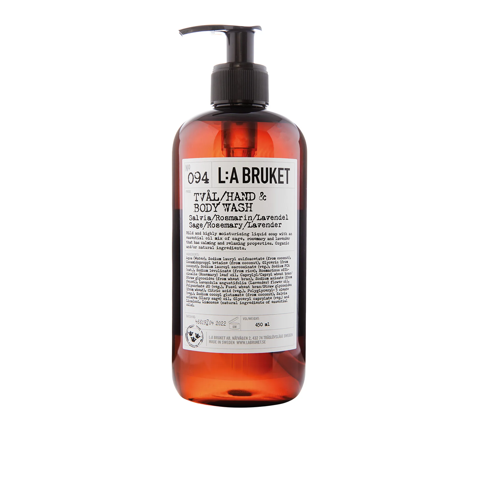 104 hand- & kroppstvål 450 ml - 1