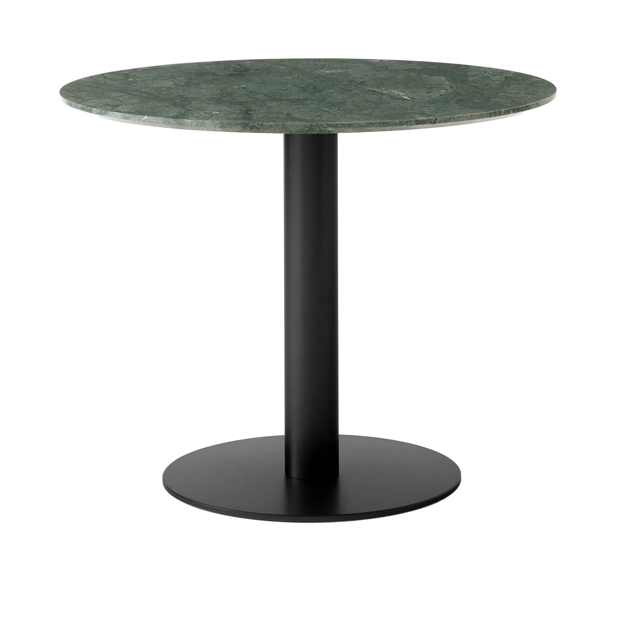 In Between Table SK11 Ø90 cm Marble Verde Guatemala Top - 1
