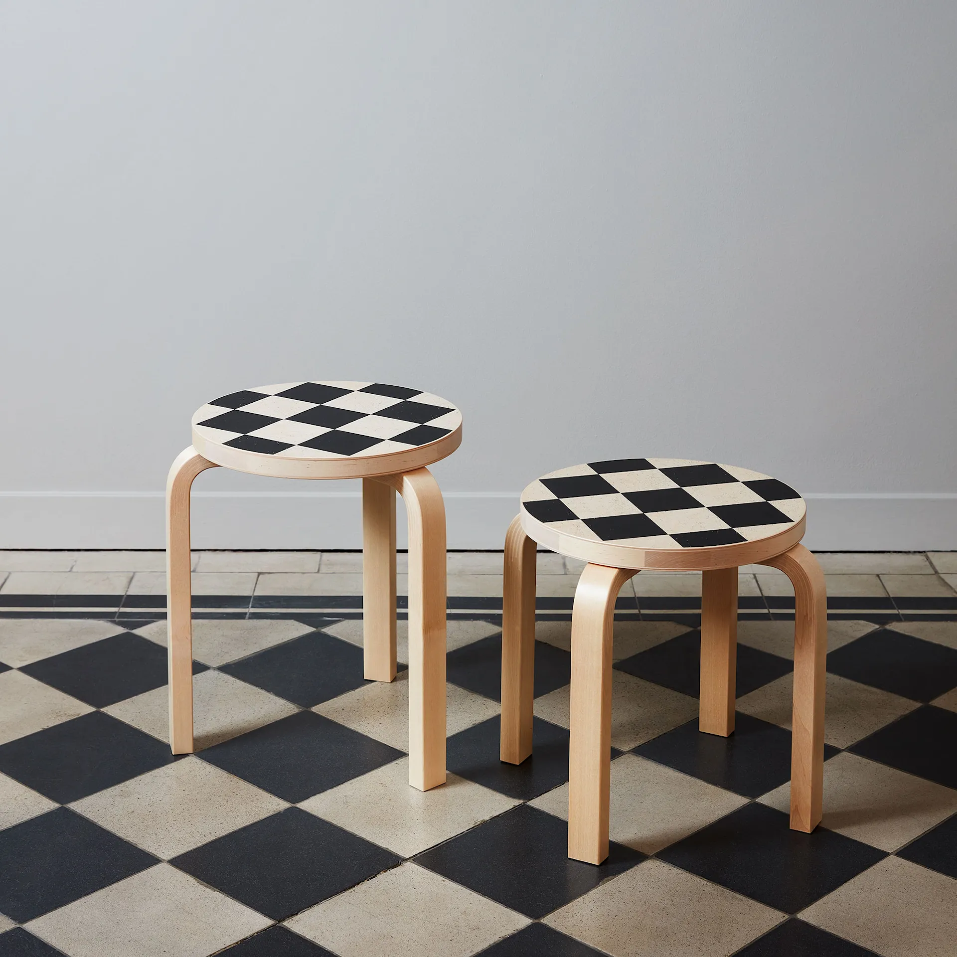 NE60 Stool Nordiska Galleriet Exclusive Edition - Artek - Alvar Aalto - NO GA