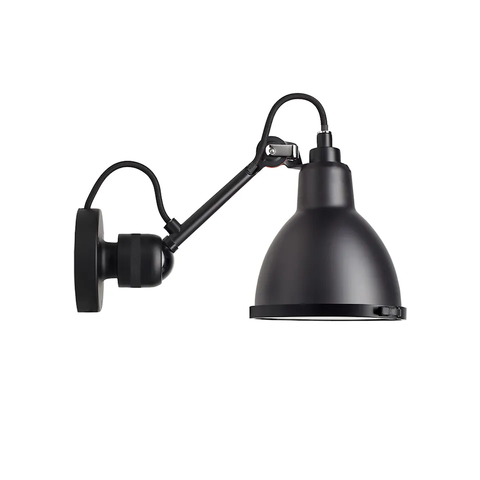 304 Bathroom Wall Lamp No Switch - Black/Satin