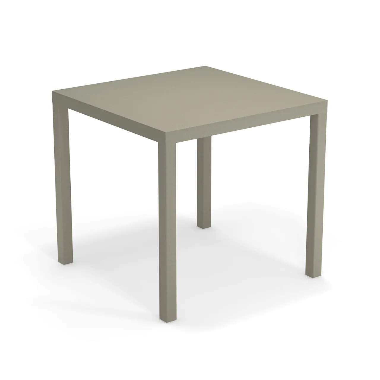 857 Nova Table 80X80 Indian Brown