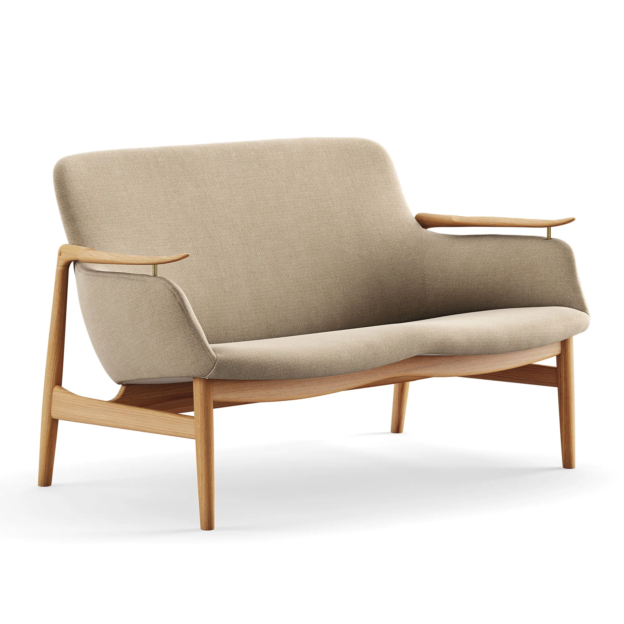 53 soffa Dark oiled oak - 1