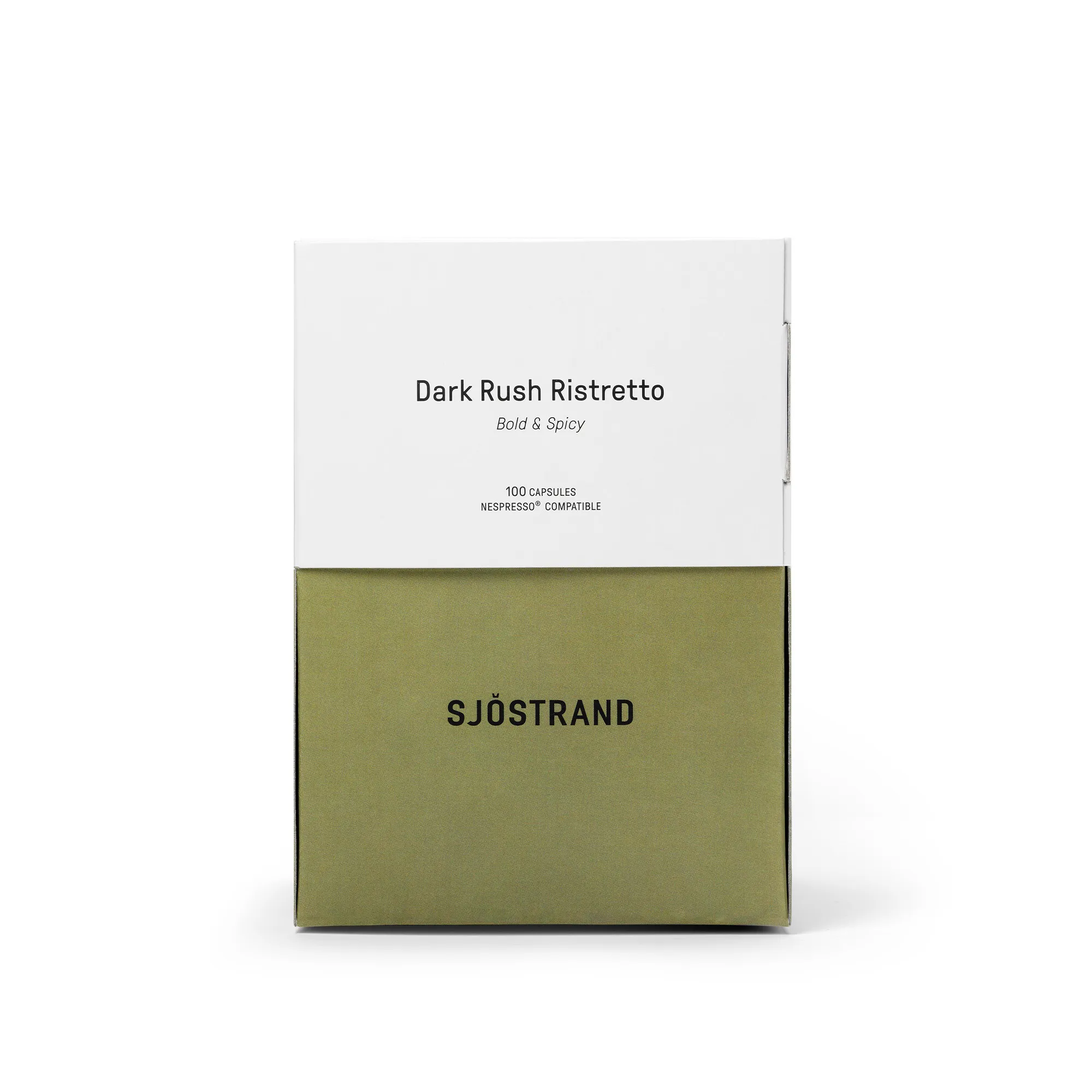 Dark Rush Ristretto kaffekapslar 100-pack - 1