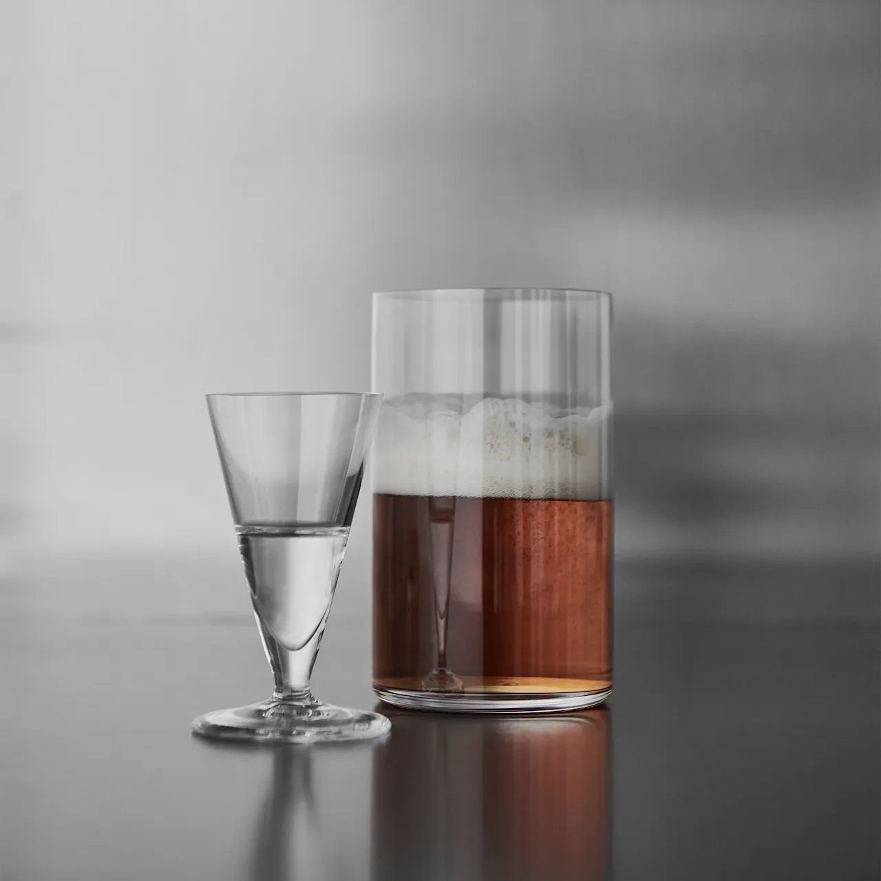 Geometry Ölglas 42 cl 2-Pack