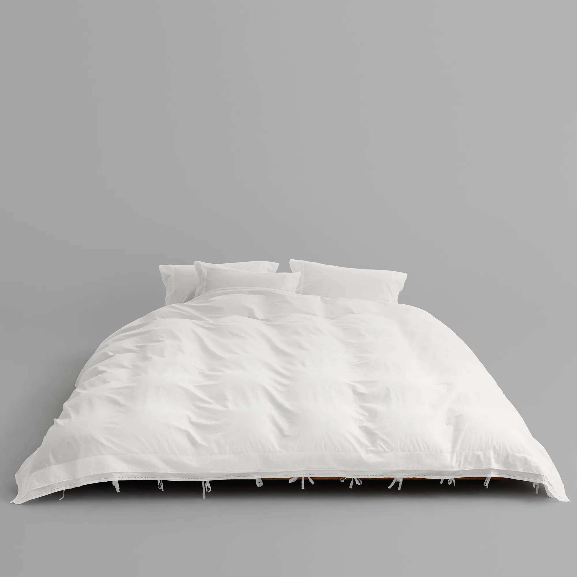 Broderie Anglaise Perle Broken White påslakan - 10