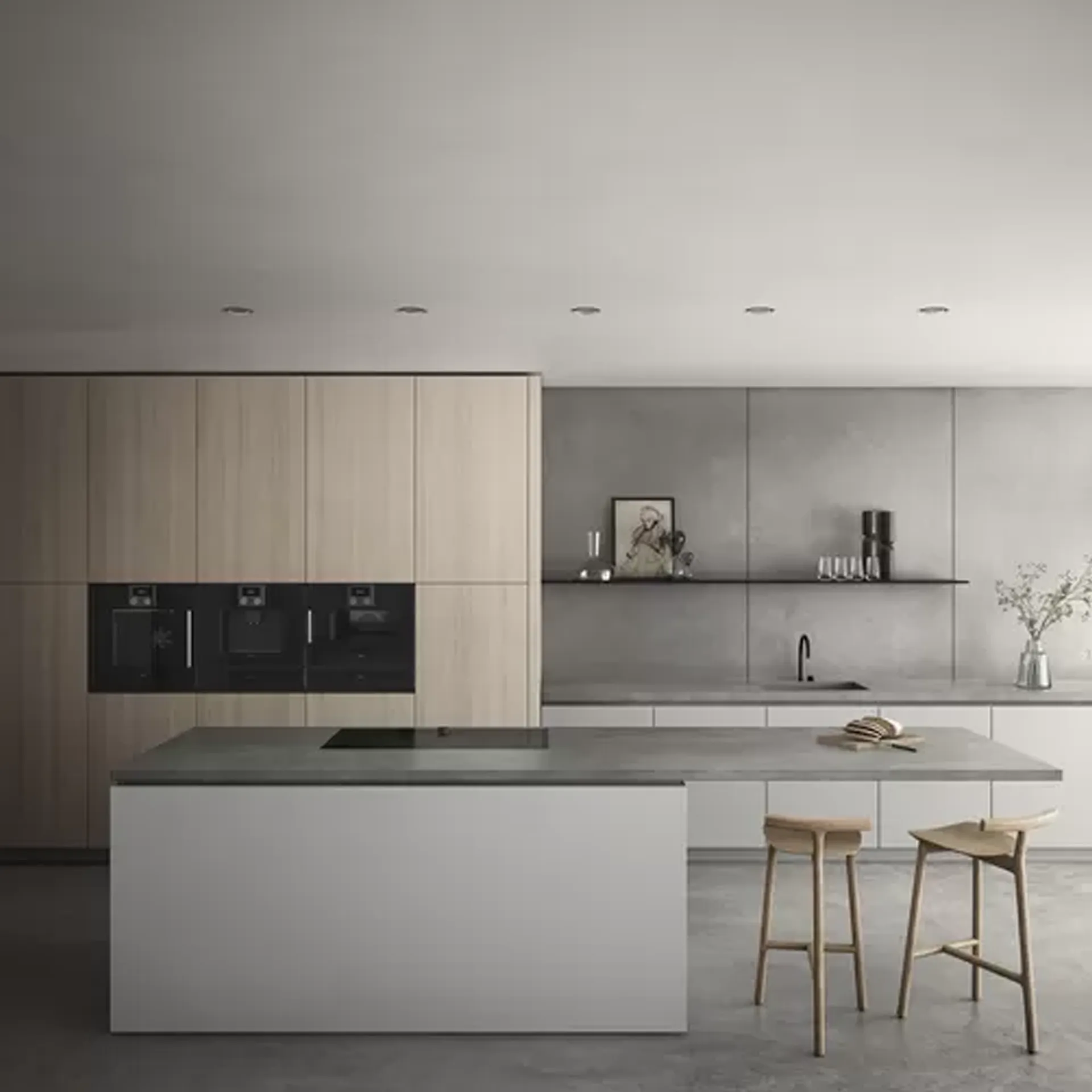 Kombimikrougn S200 - Antracit - Gaggenau - NO GA