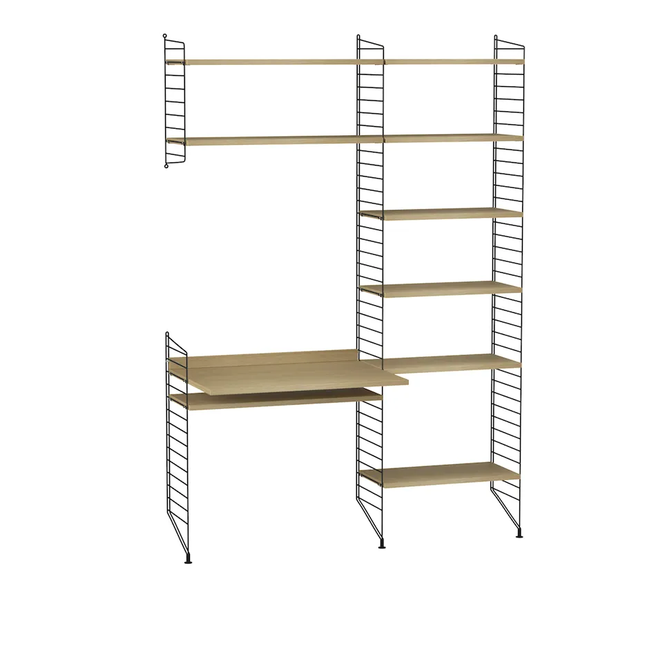 Kontor hyllsystem G ek/svart