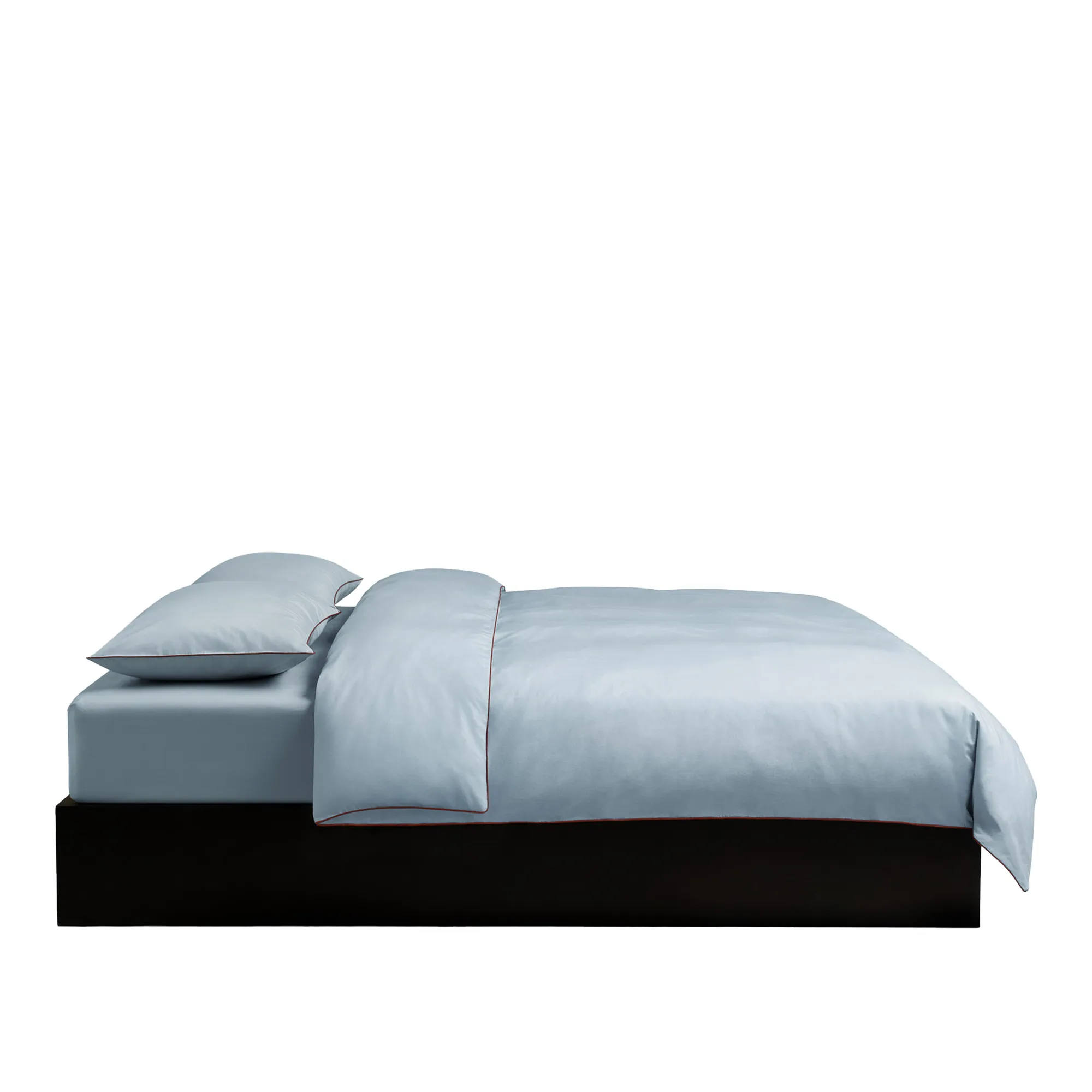 Percale Shirt Blue/Red bäddset - 1