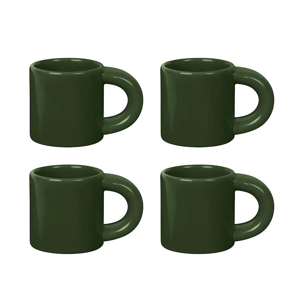 Bronto Espresso Cup (Set of 4) - Green