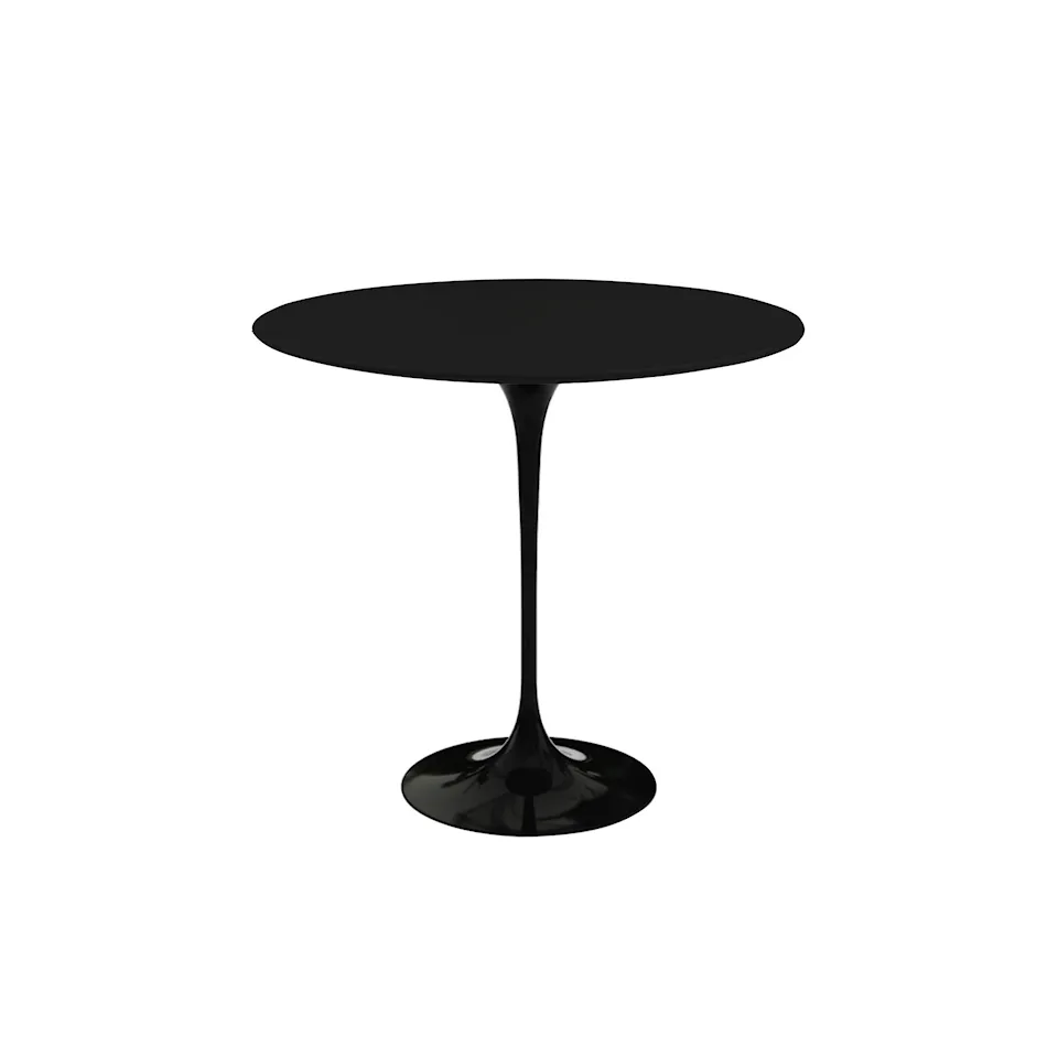 Saarinen Oval sidobord Black
