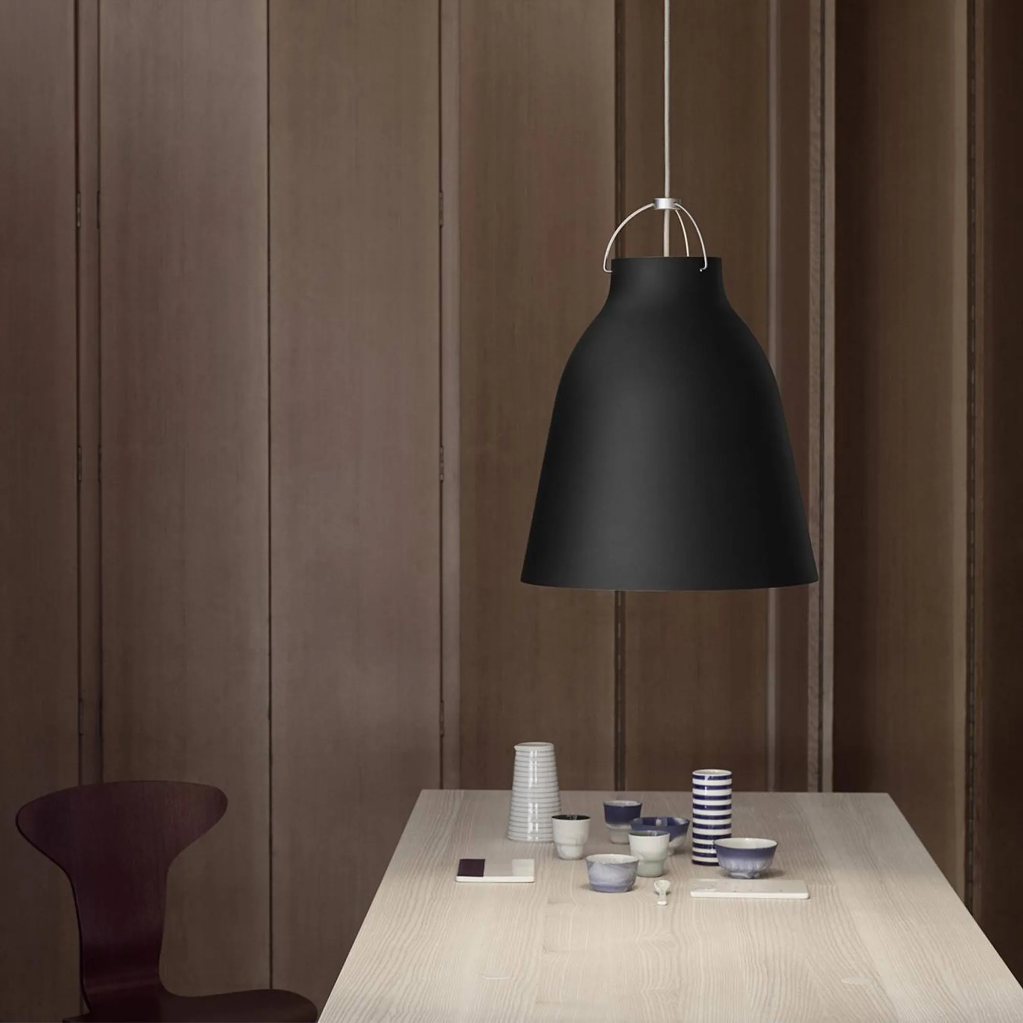 Caravaggio P3 pendellampa Black - 2