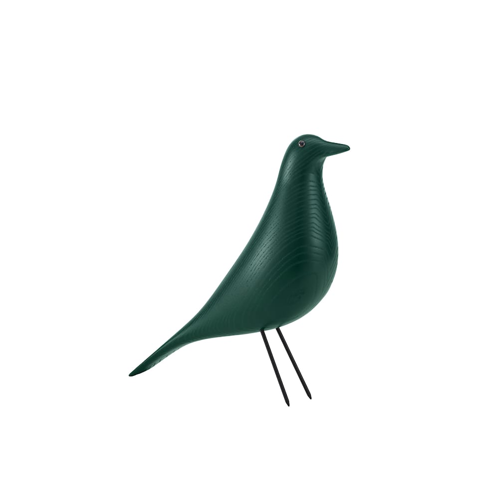 Eames House Bird, Eames Special Collection, dark green stained