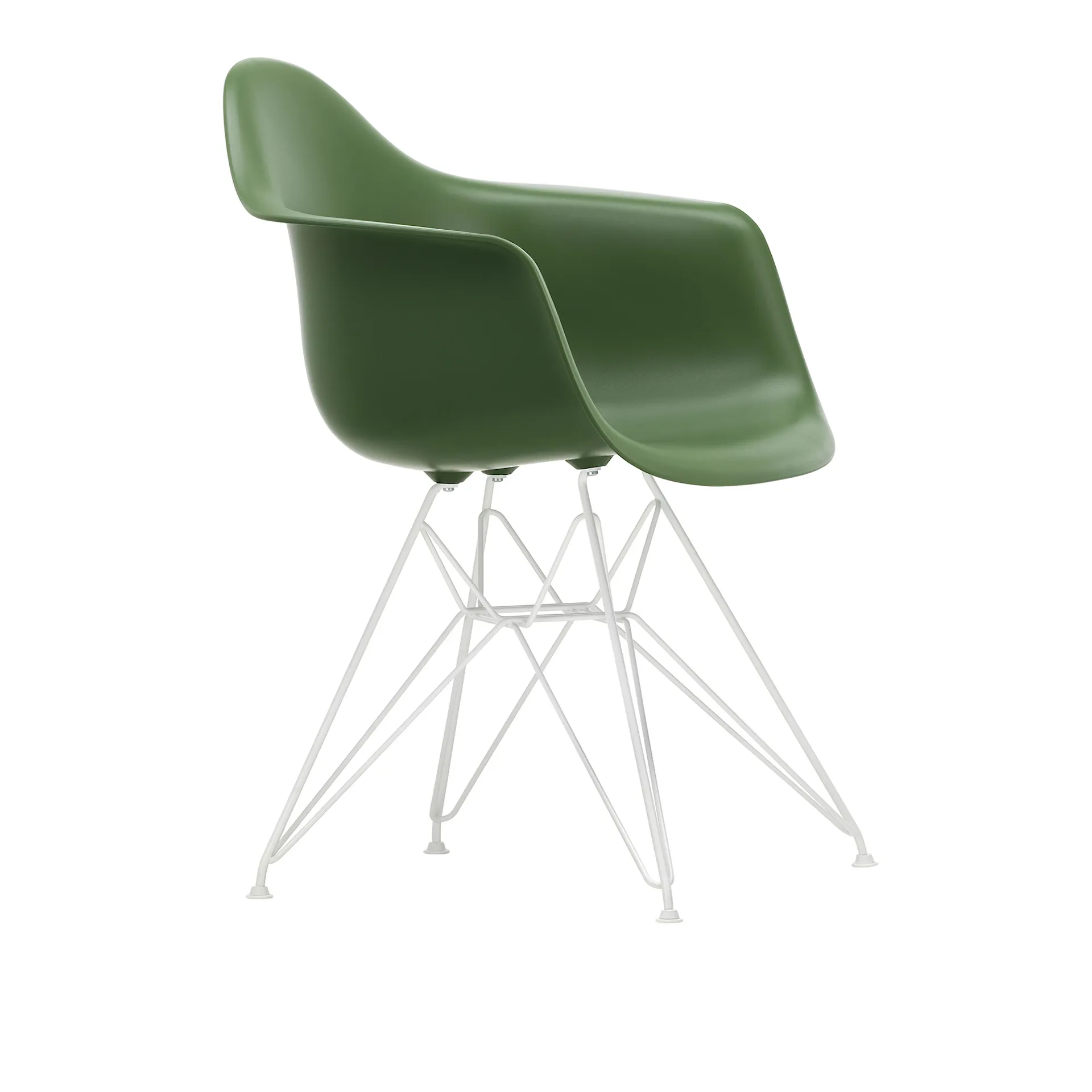 Eames RE Plastic Armchair DAR matstol White - Vitra - Charles & Ray Eames - NO GA