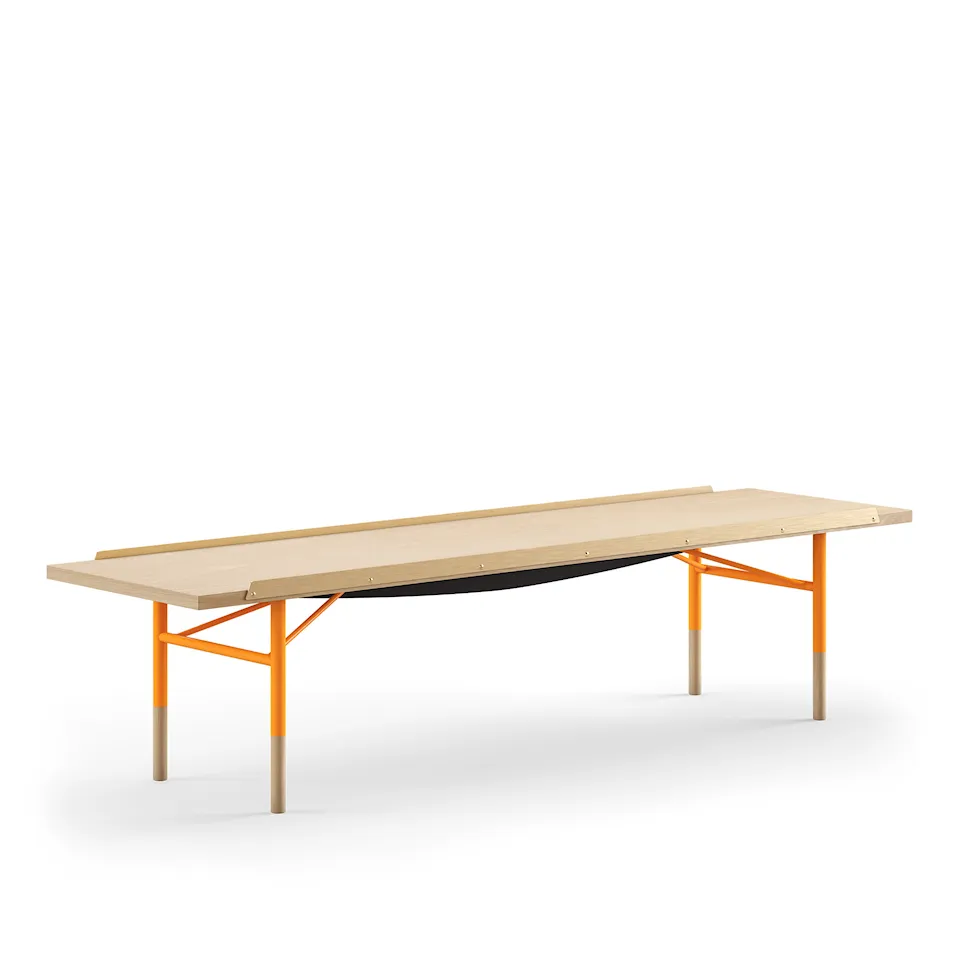 Table Bench bänk Small med mässingskanter