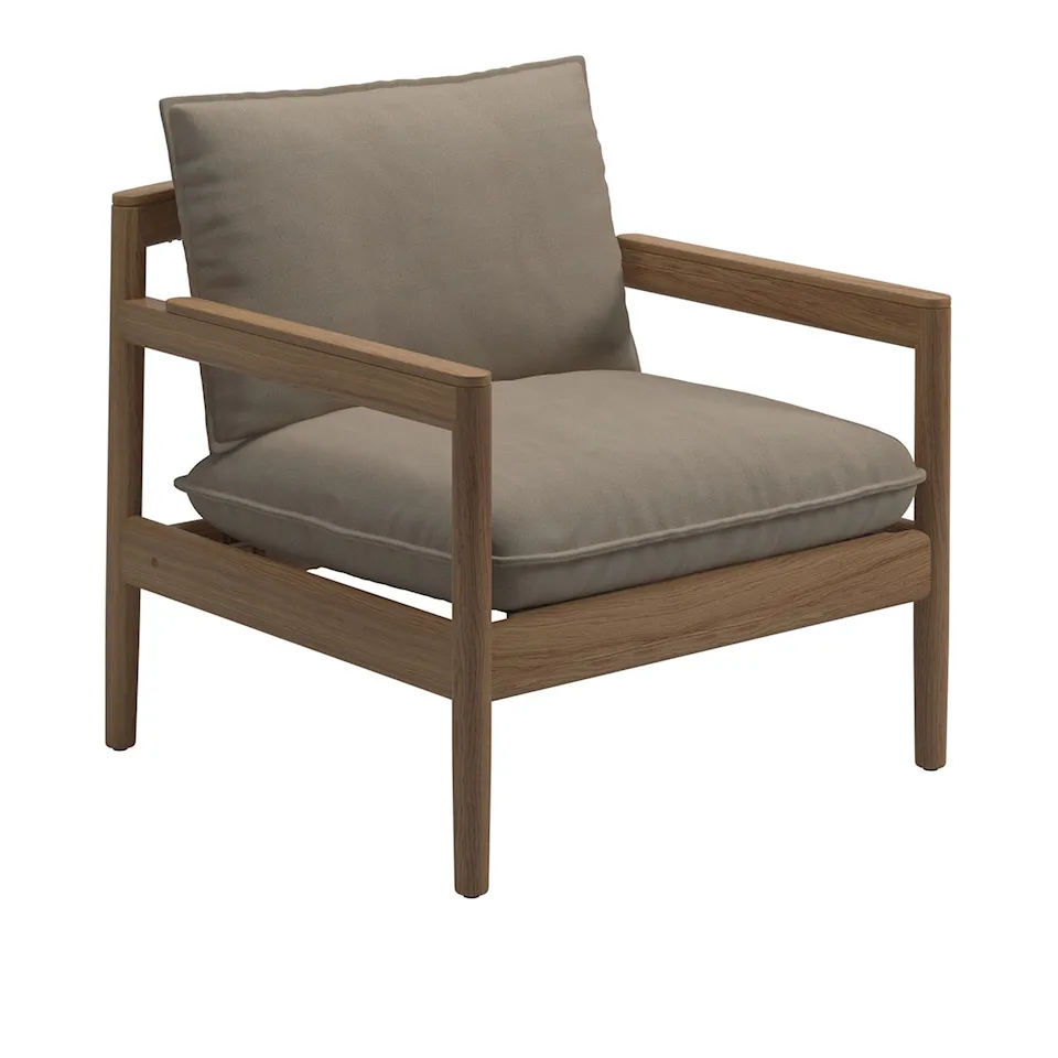 Saranac Lounge Chair - Fabric Grade B - Blend Sand