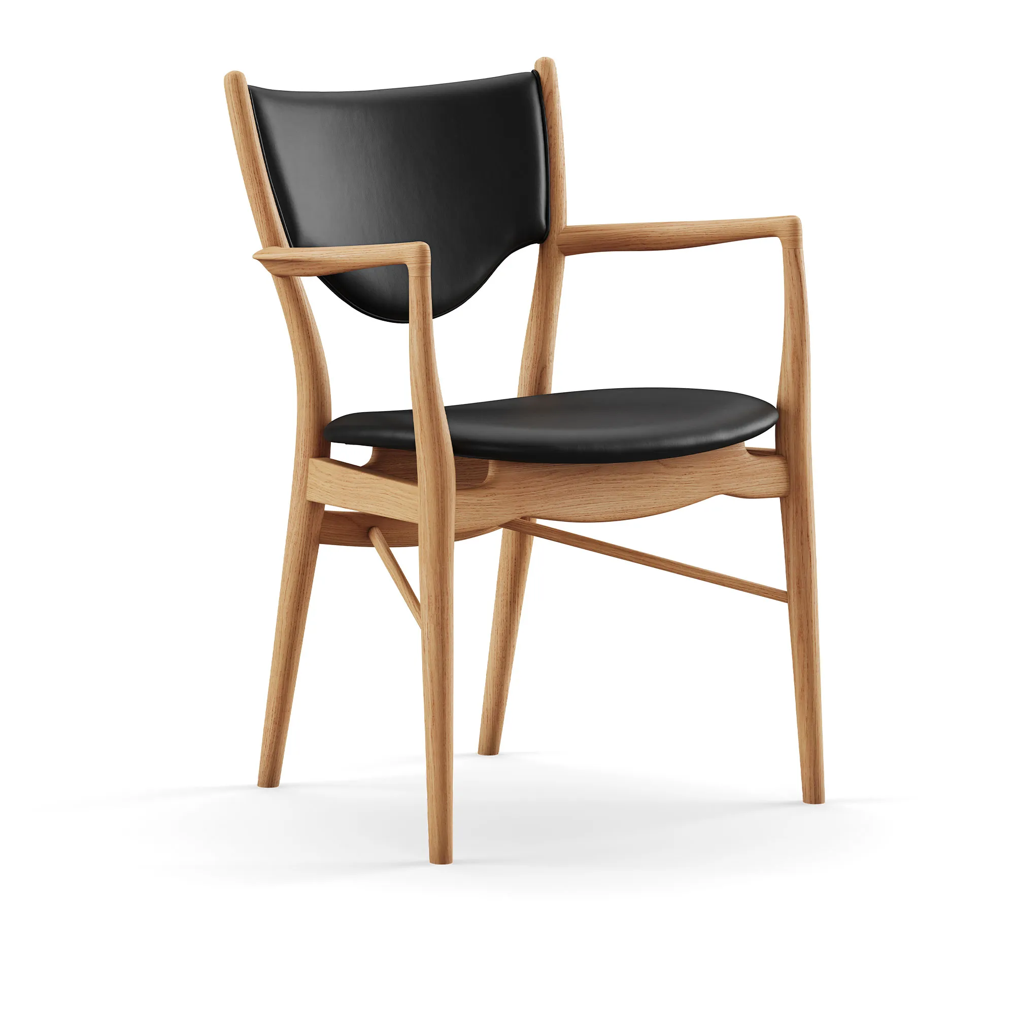 46 armstol Dark oiled oak - 1