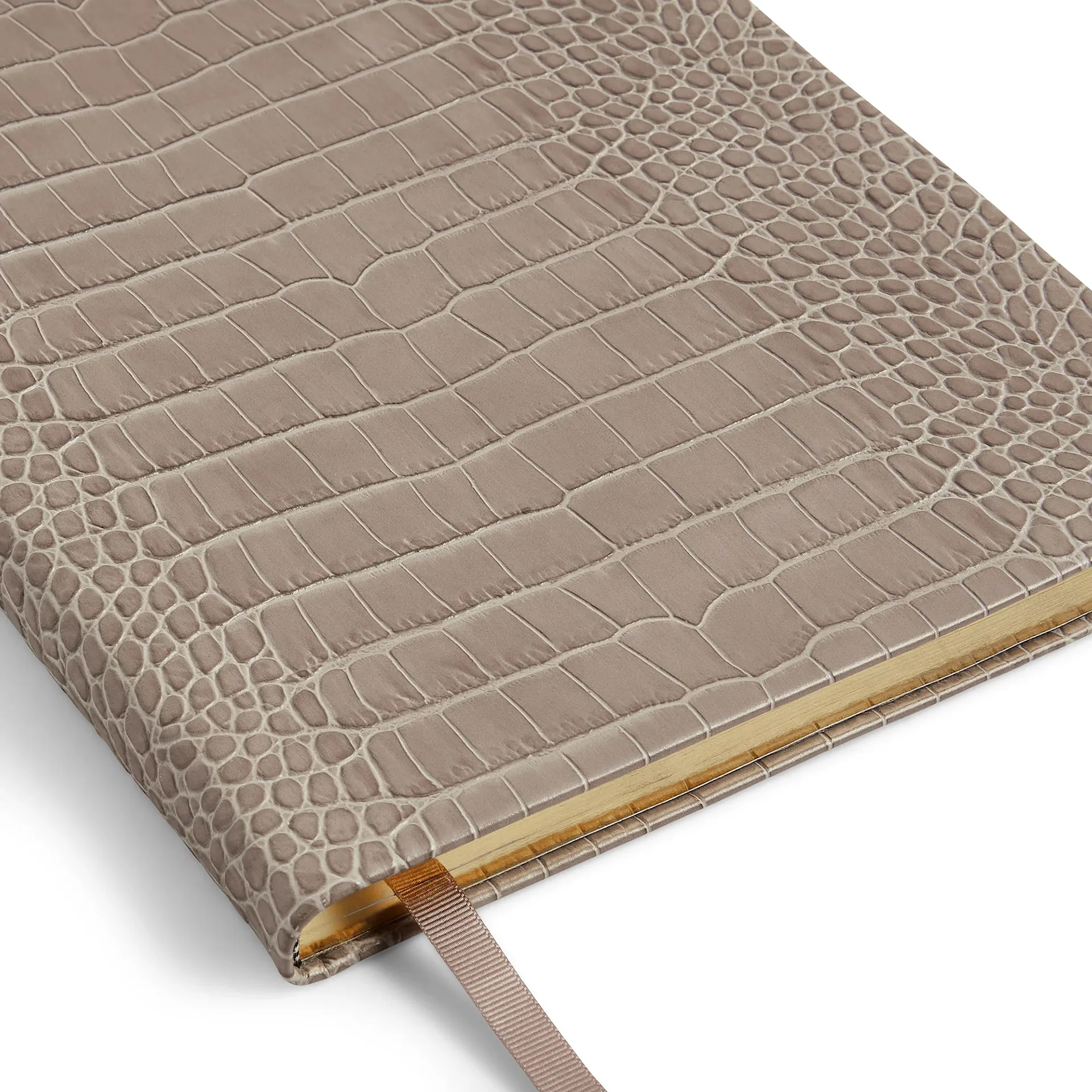 Mara Portobello Notebook - Taupe - Smythson - NO GA