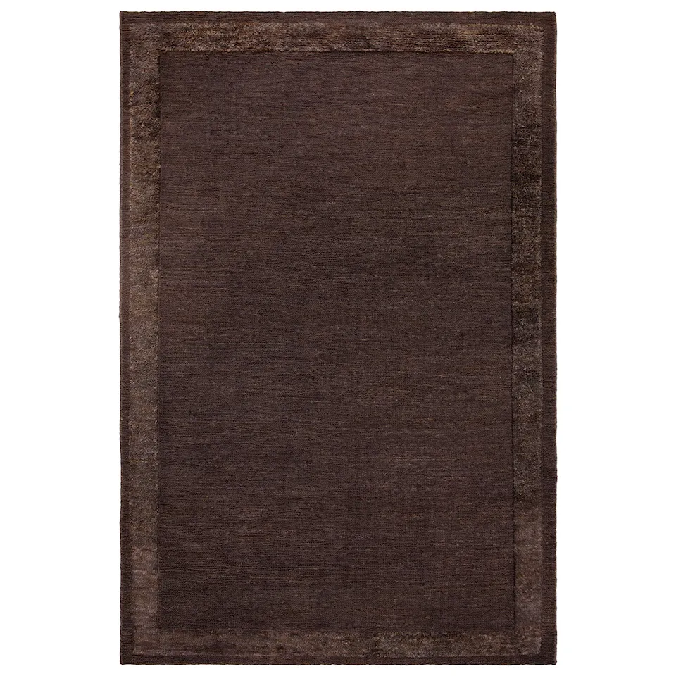 Jute Frame Dark Brown matta