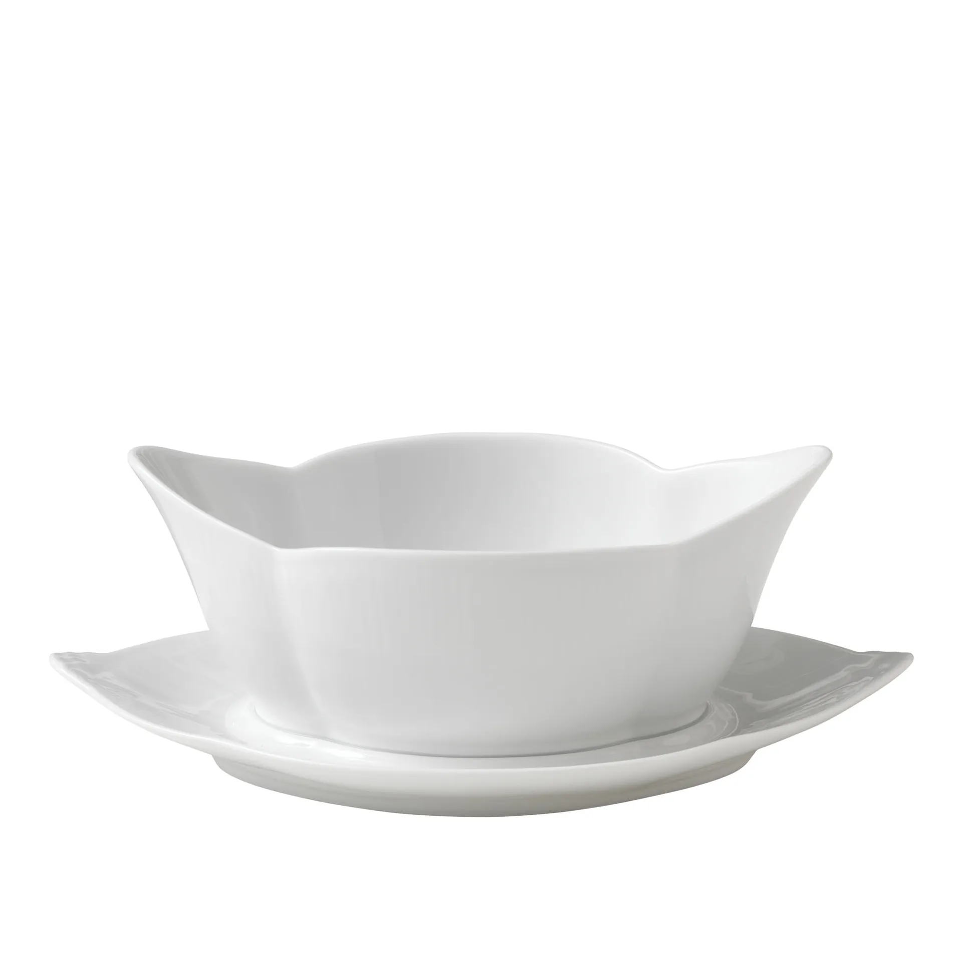 White Fluted Såsskål 55 cl - Royal Copenhagen - NO GA