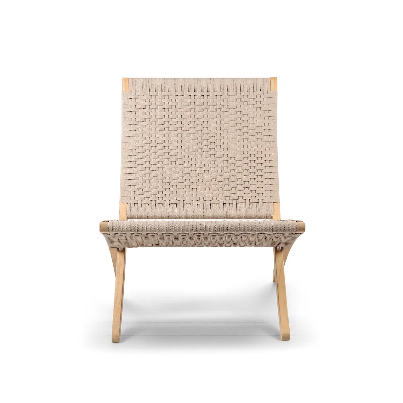 MG501 Outdoor Cuba Chair, Obehandlad Teak/Charcoal 1402