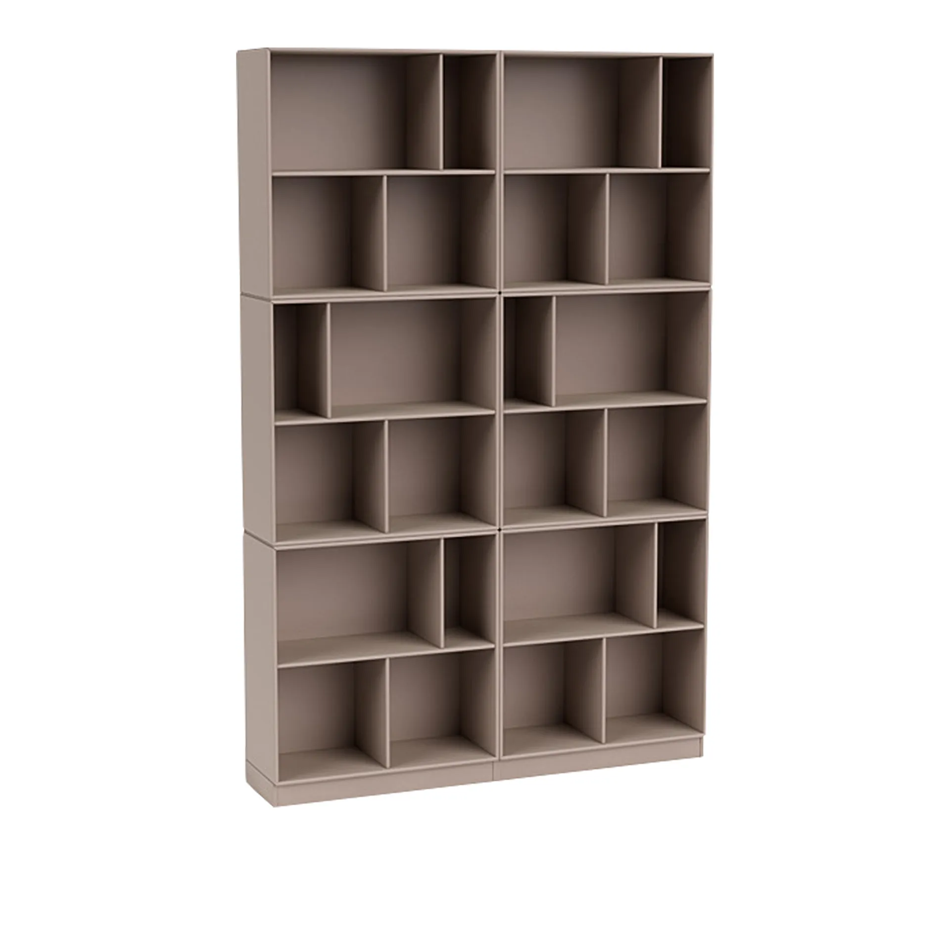 Read Spacious Bookshelf - Plinth H7 cm - Montana - Peter J. Lassen - NO GA