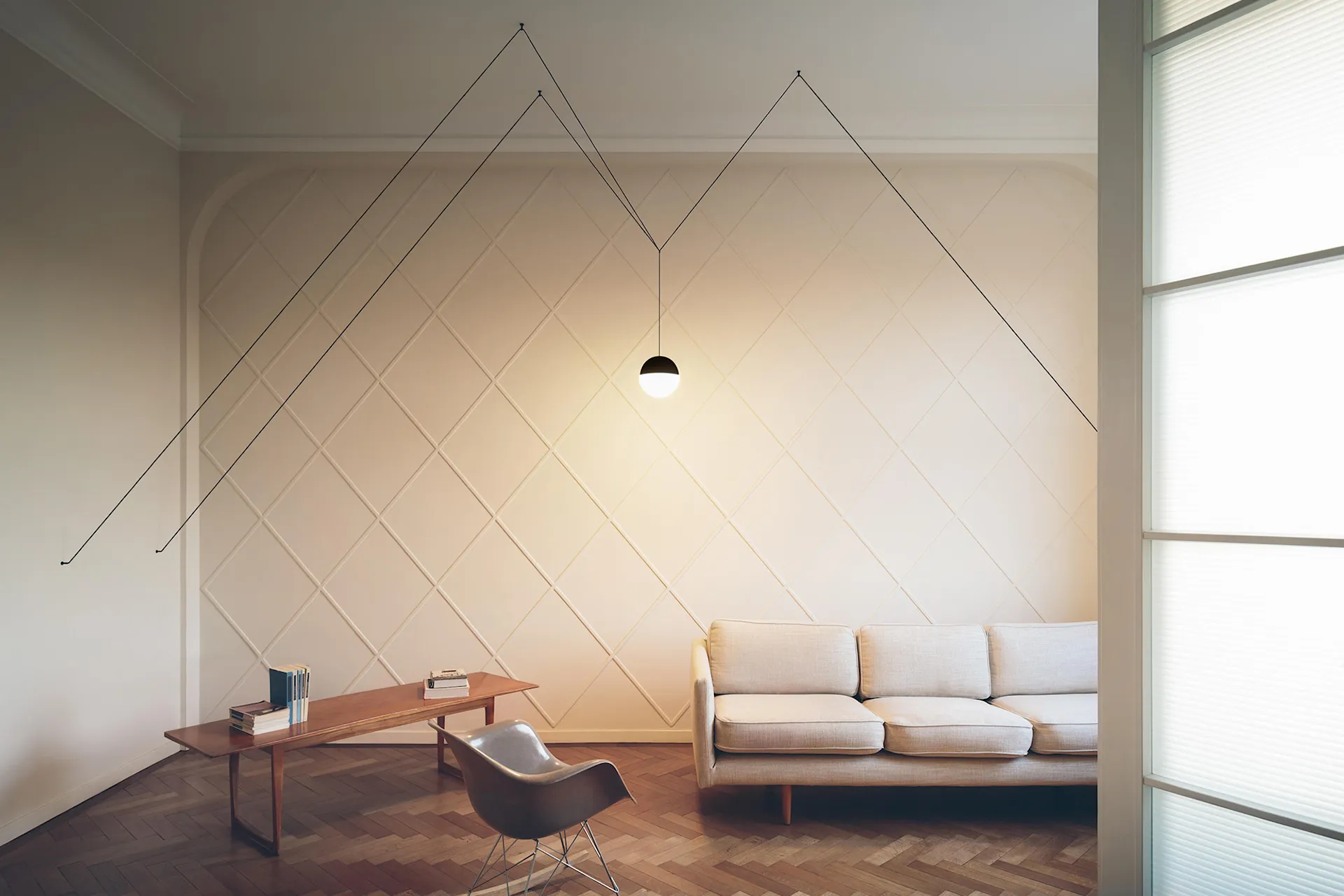 String Light Sphere - Flos - Michael Anastassiades - NO GA