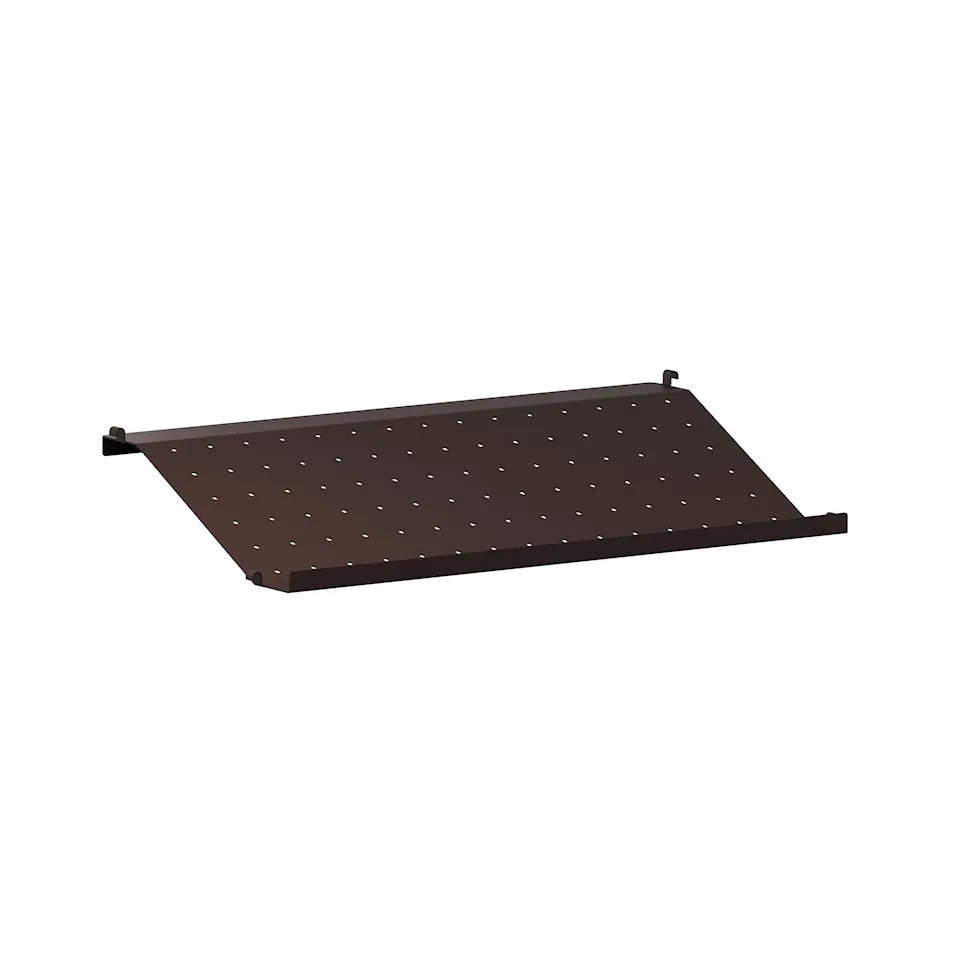 Skohyllplan 58 cm mörkbrun