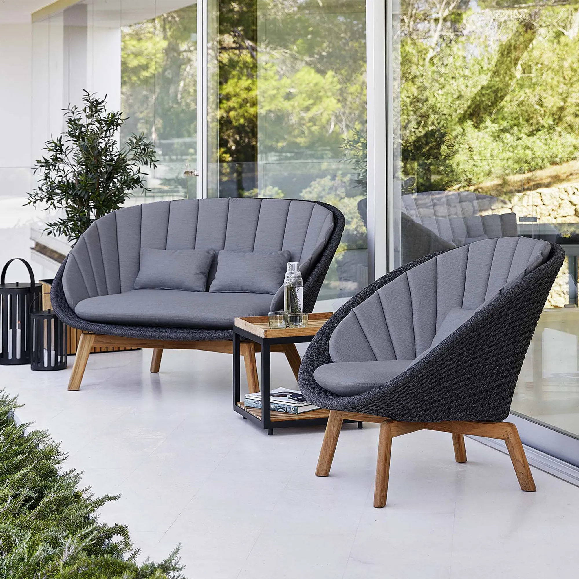 Peacock Loungefåtölj Dynset - 3