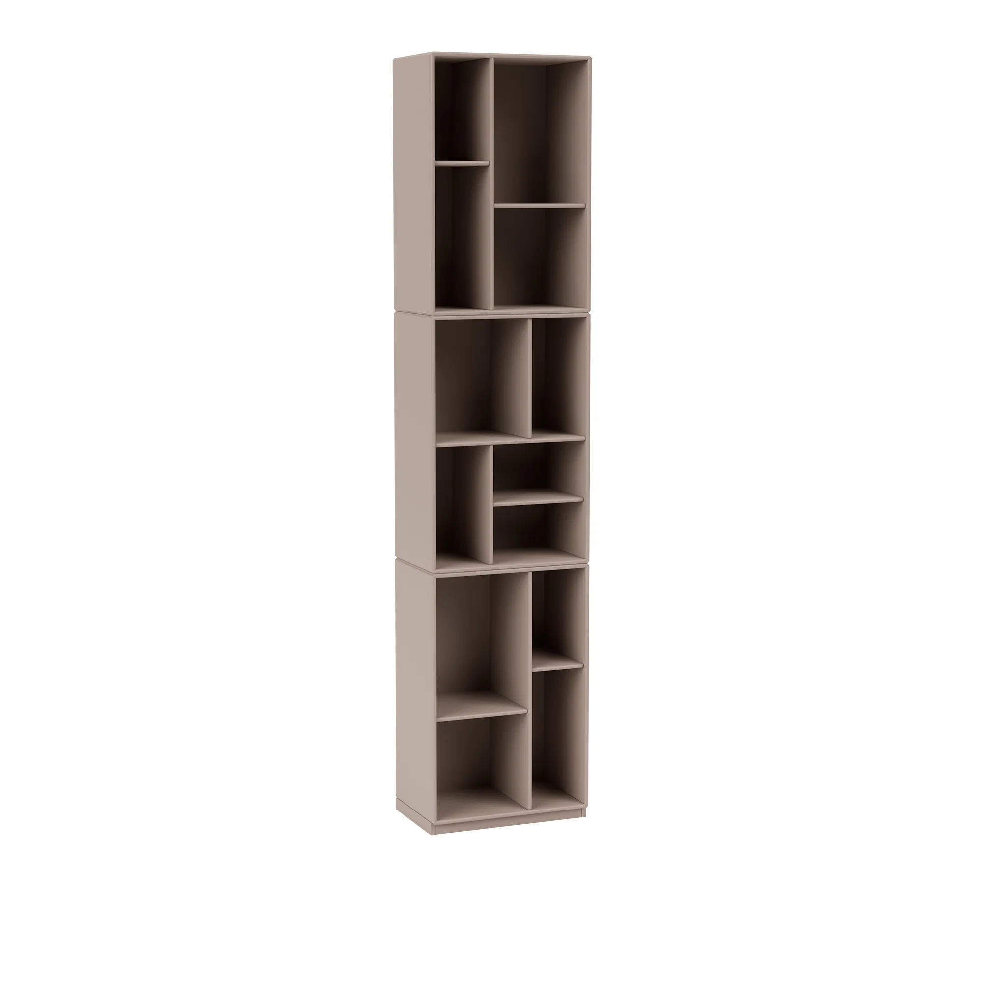 Montana Selection Loom Slim bokhylla sockel 3 cm - 1
