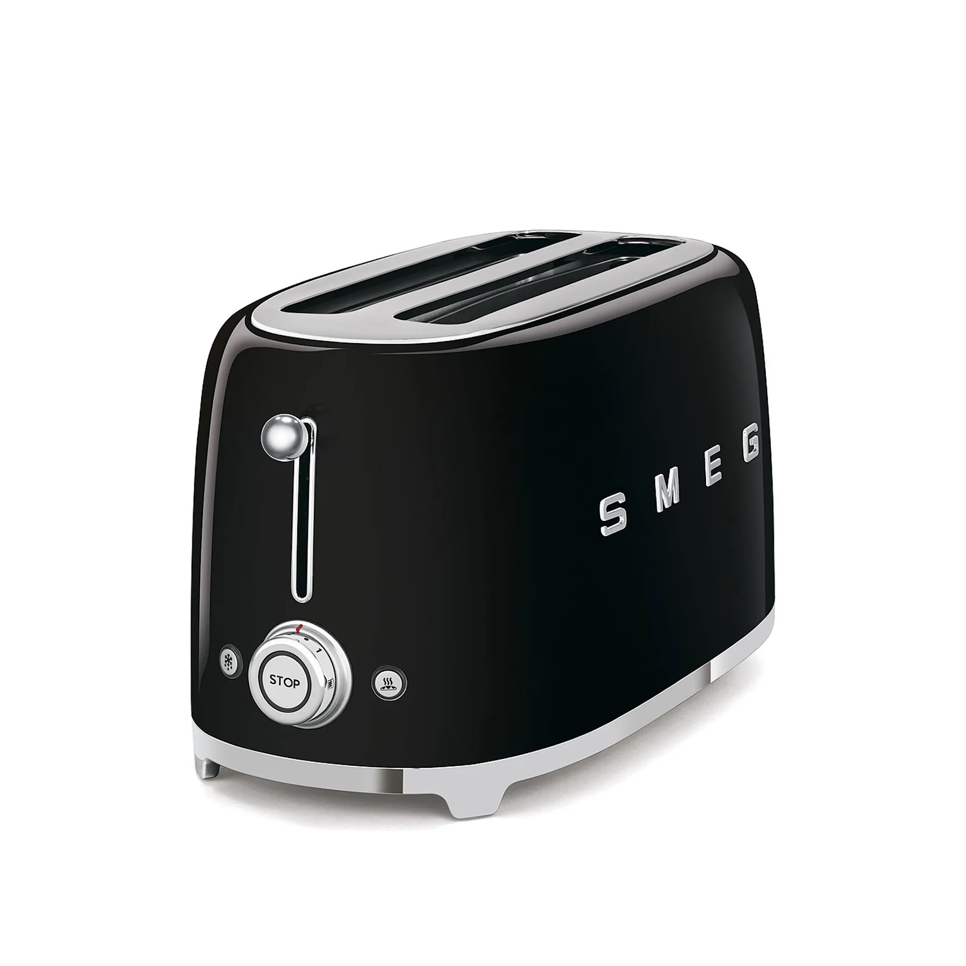 Smeg Toaster 4 Slices Black - Smeg - NO GA