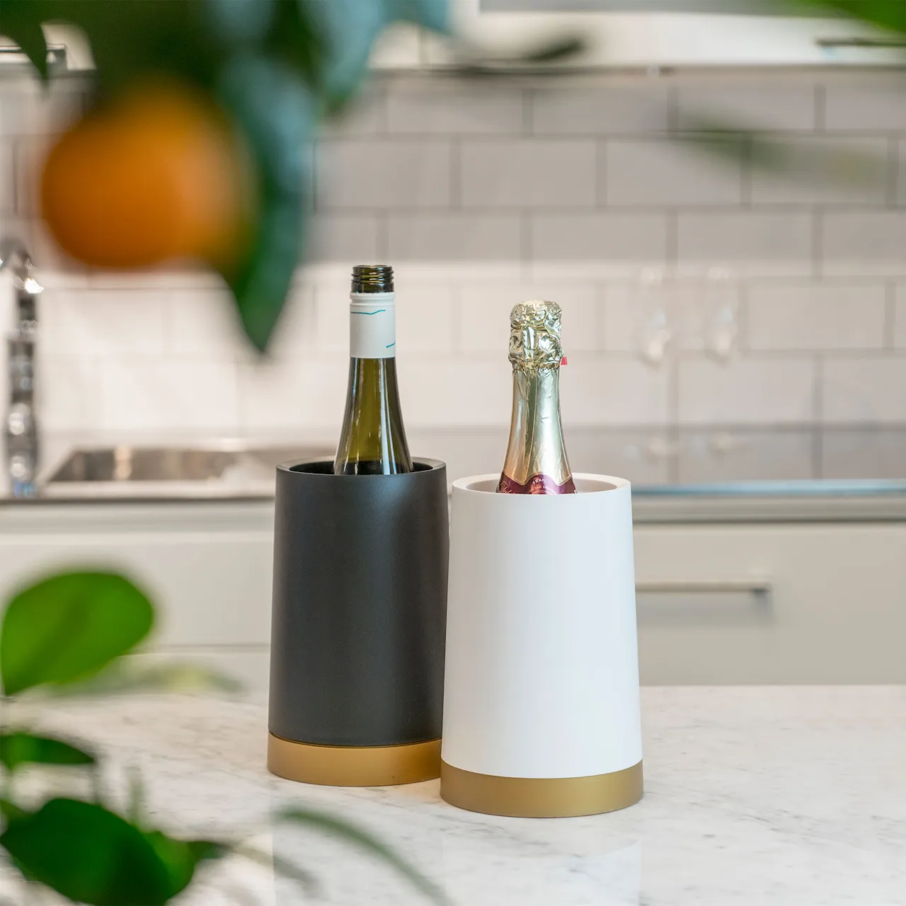 PWC vinkylare med gel svart