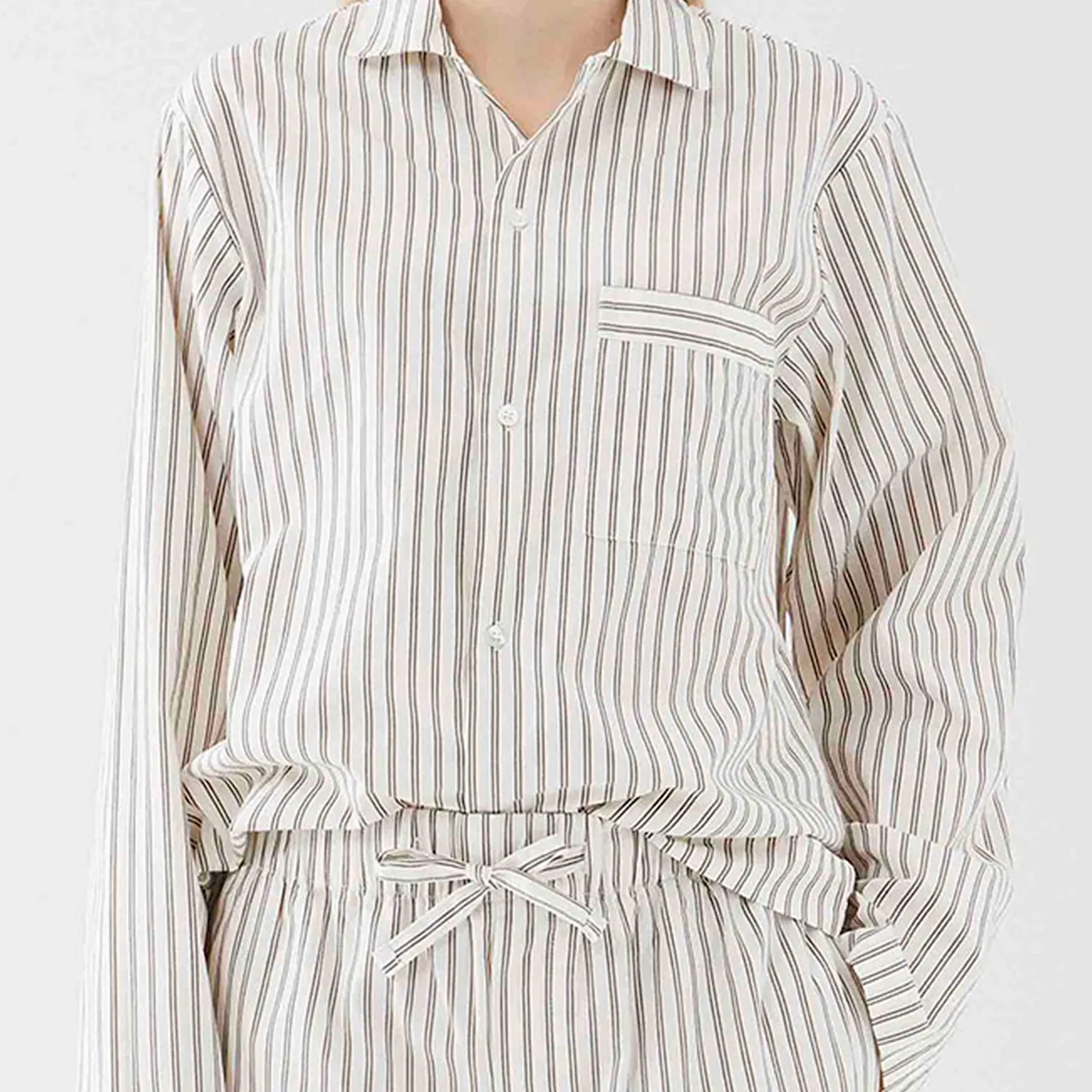 Poplin Sleepwear Shirt Hopper Stripes