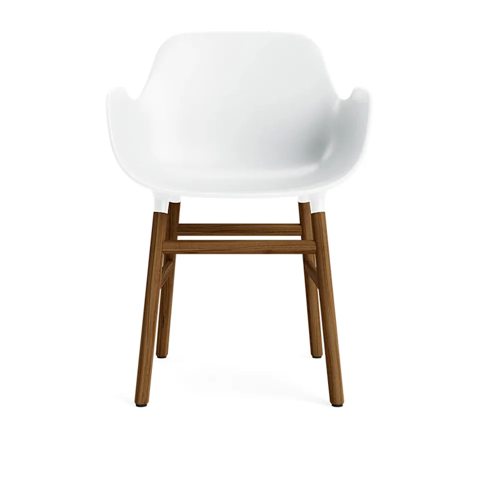 Form Armchair Walnut