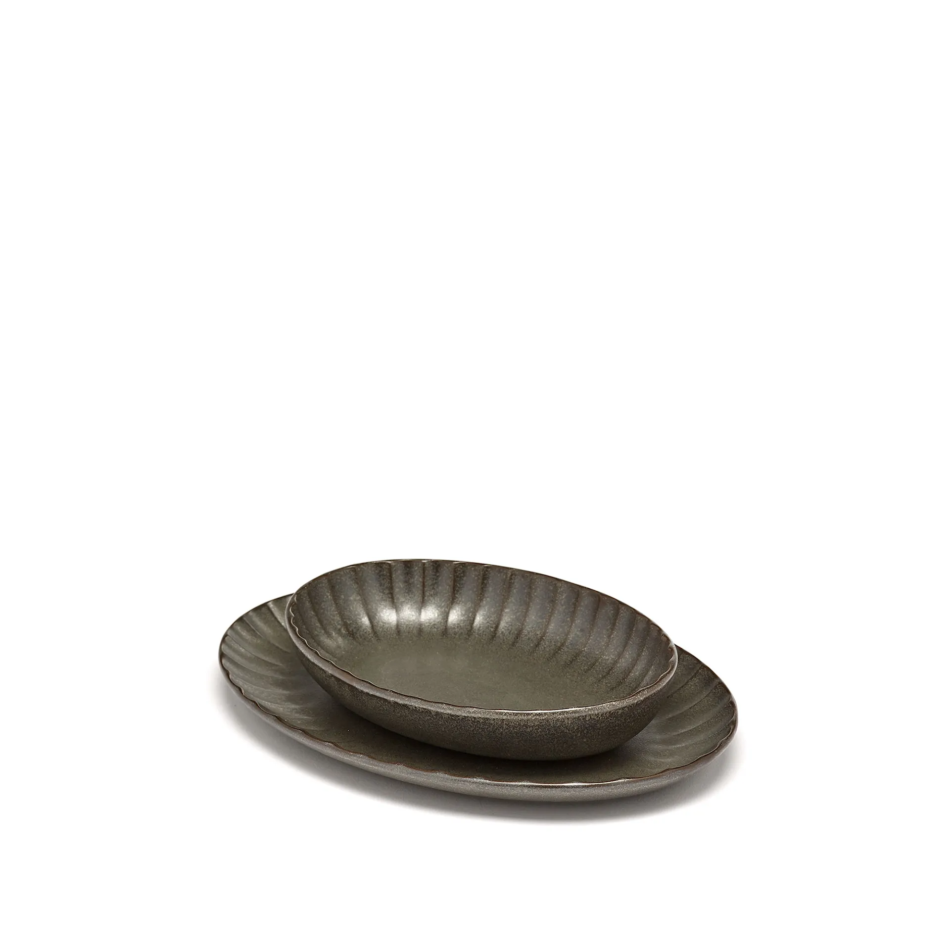 Inku Serving Bowl Oval - Serax - NO GA