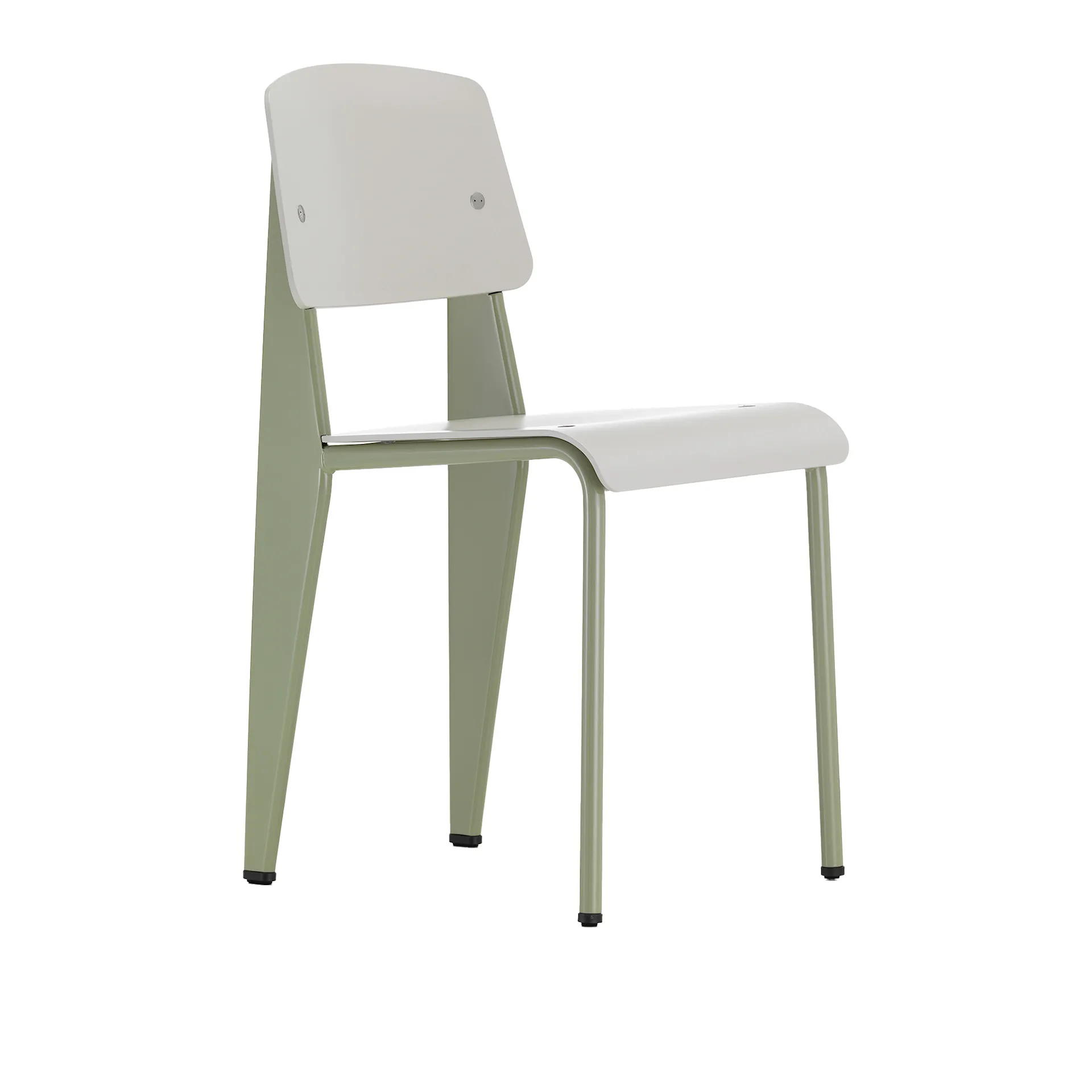 Standard SP matstol Warm Grey - Vitra - Jean Prouvé - NO GA